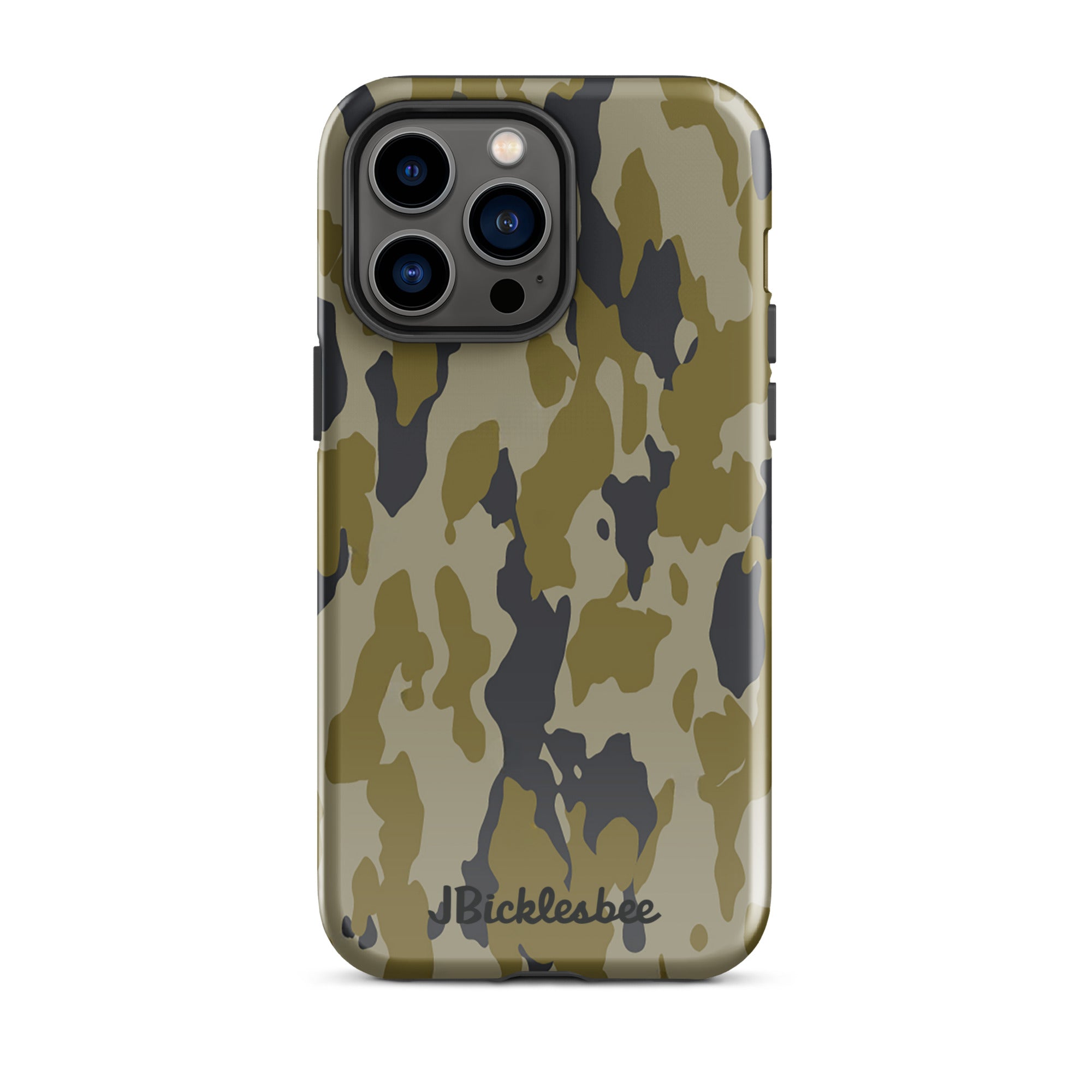 Retro Bark Camo iPhone Tough Case