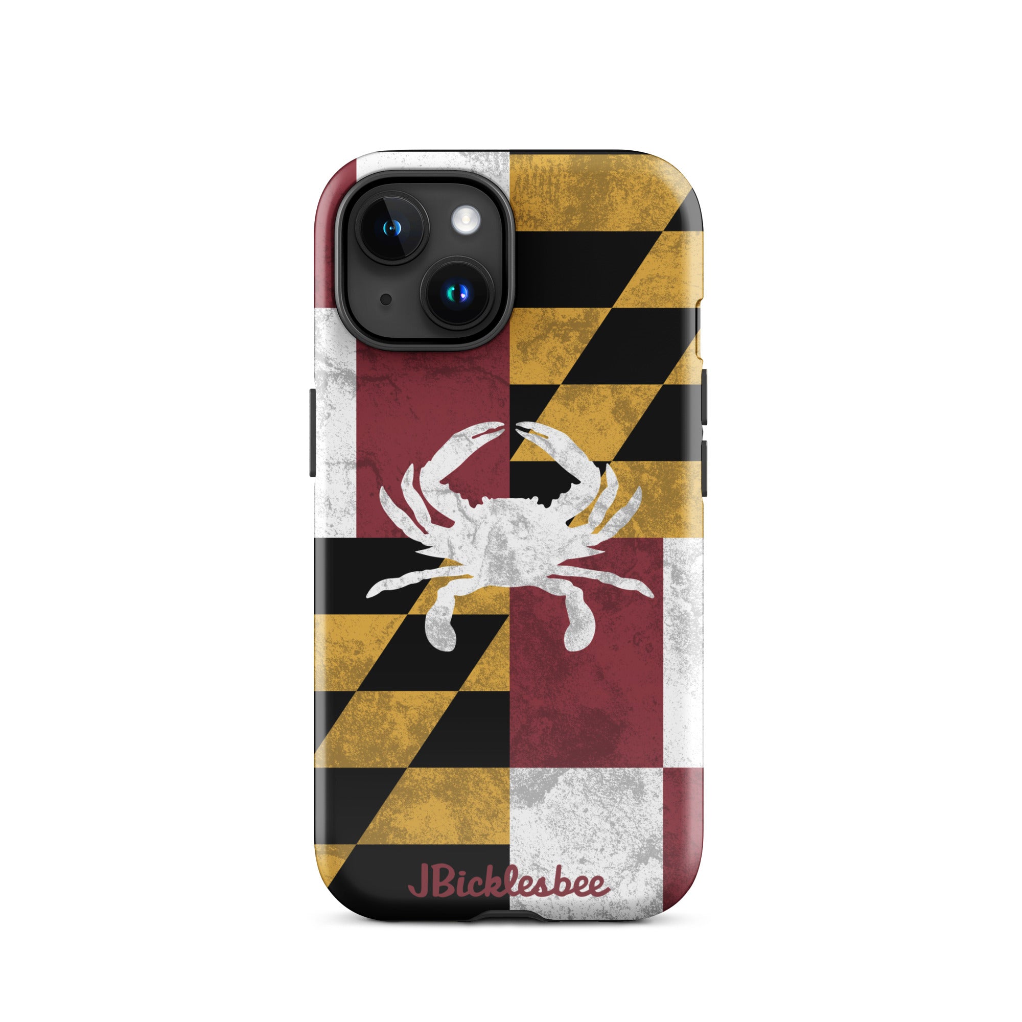 Maryland Flag Crab iPhone Tough Case