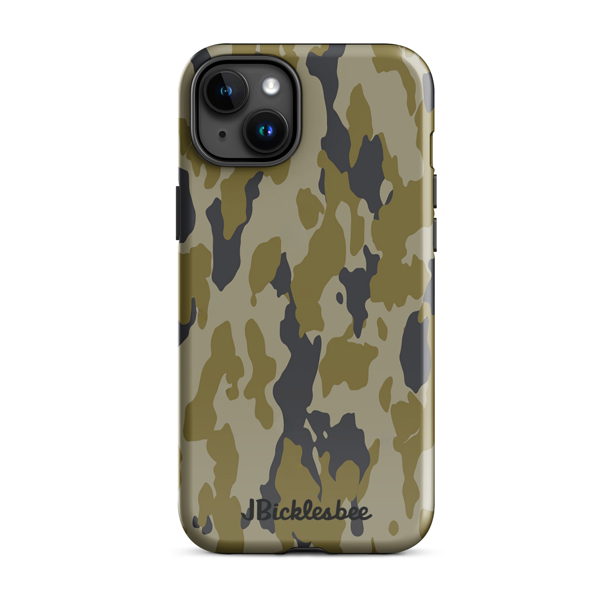 Retro Bark Camo iPhone Tough Case