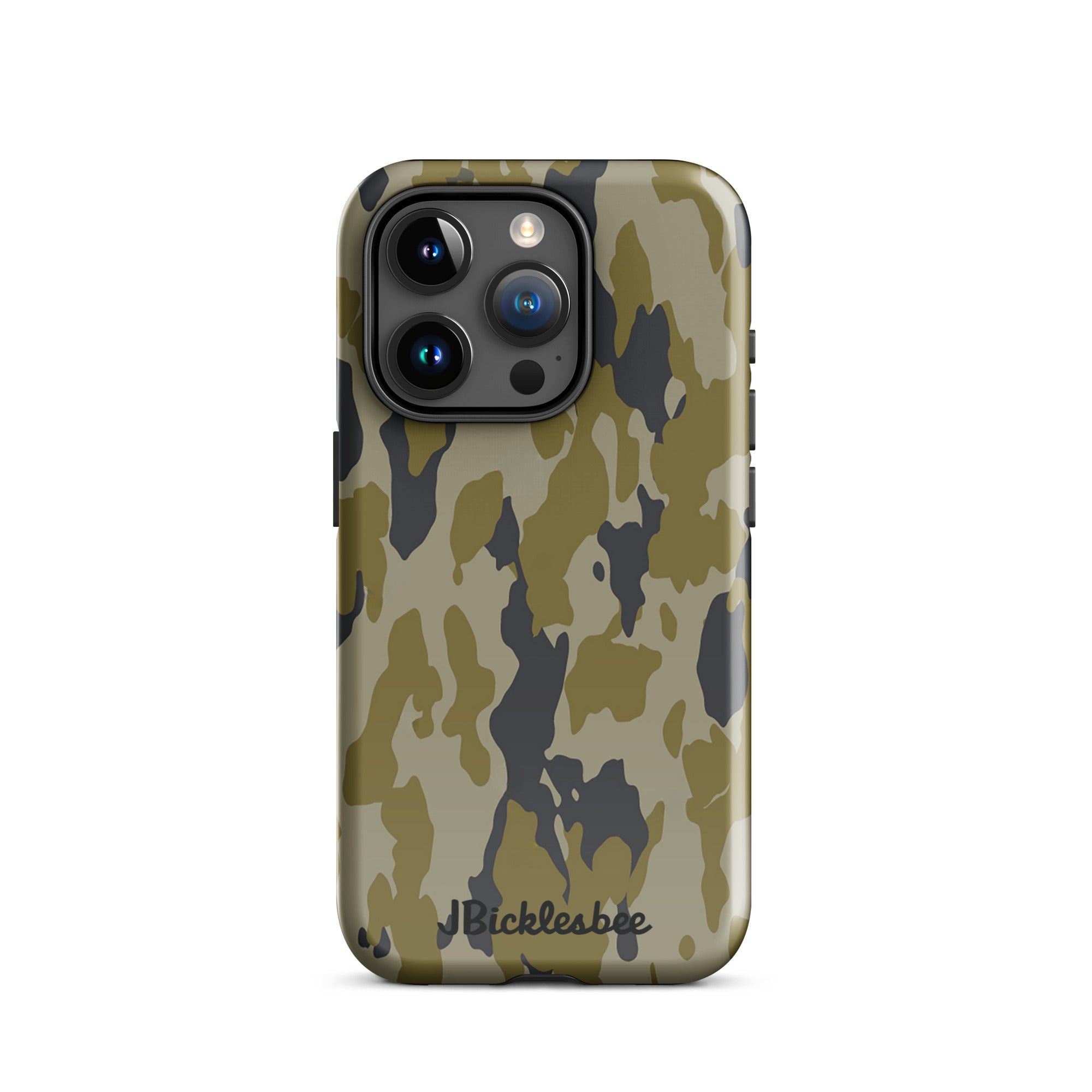 Retro Bark Camo iPhone Tough Case