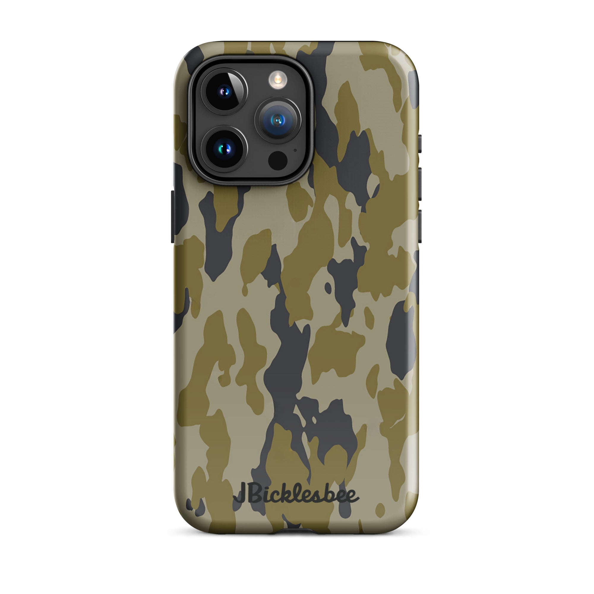 Retro Bark Camo iPhone Tough Case