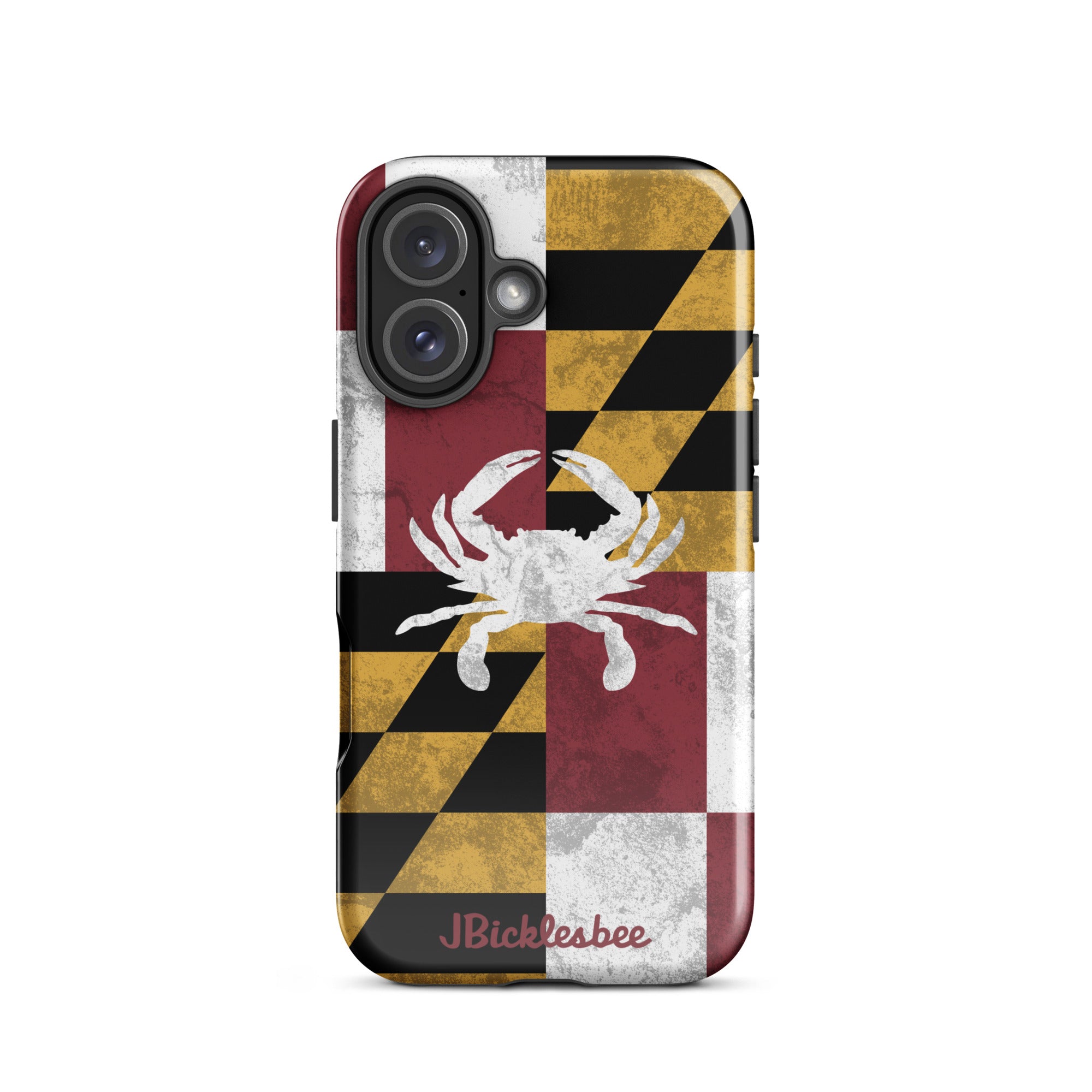 Maryland Flag Crab iPhone 16 Tough Case