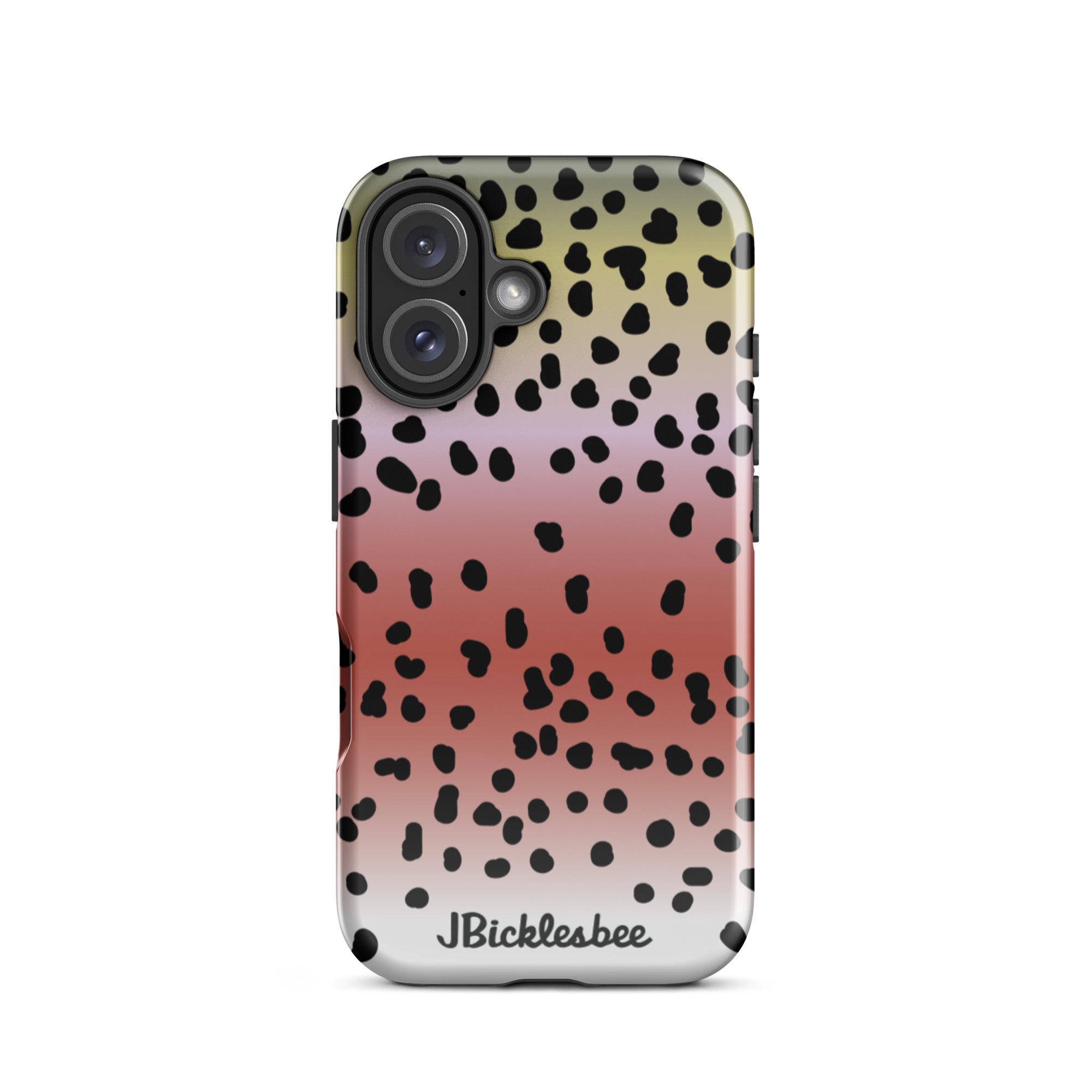 Rainbow Trout Pattern iPhone 16 Tough Case