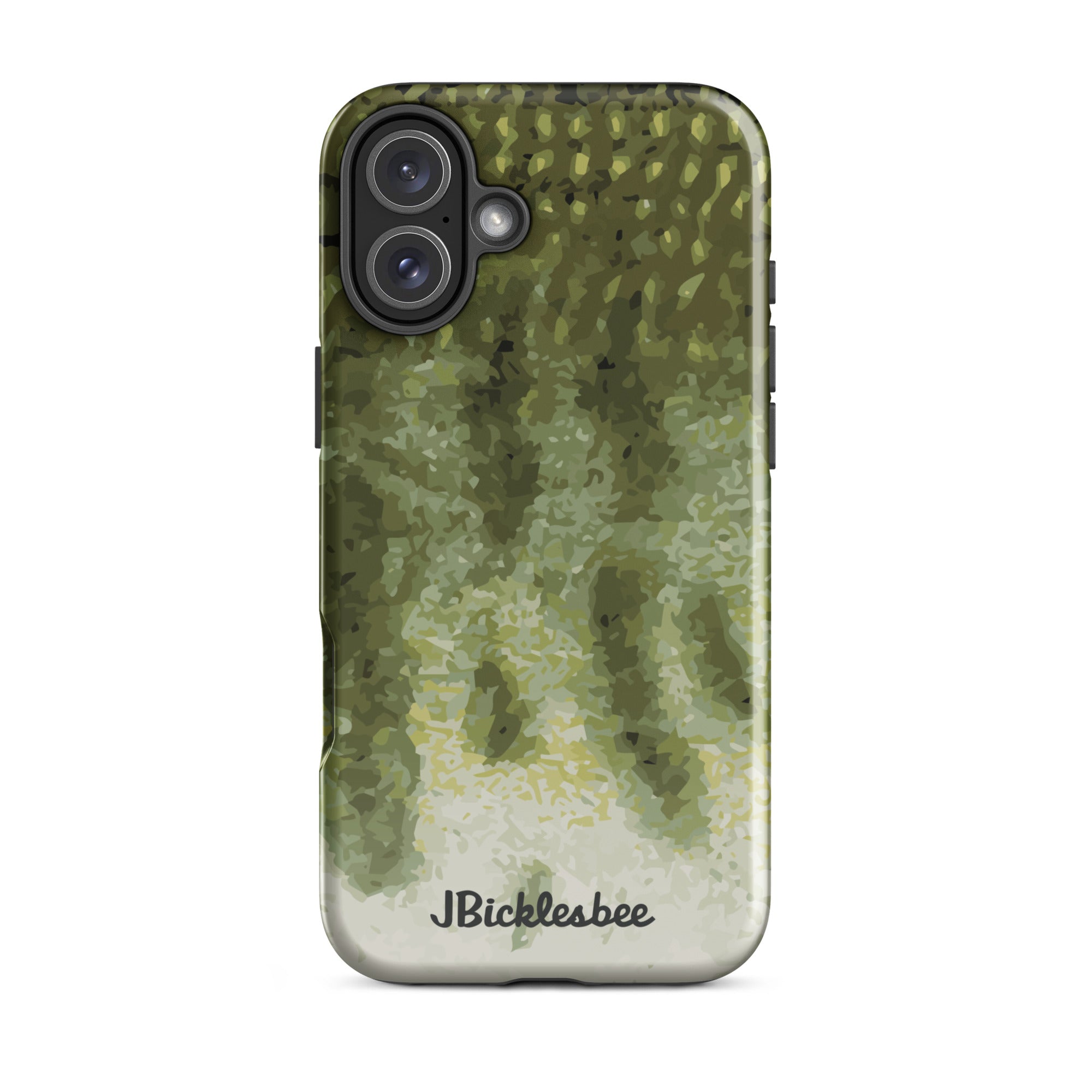 Muskie Pattern iPhone 16 Plus Tough Case