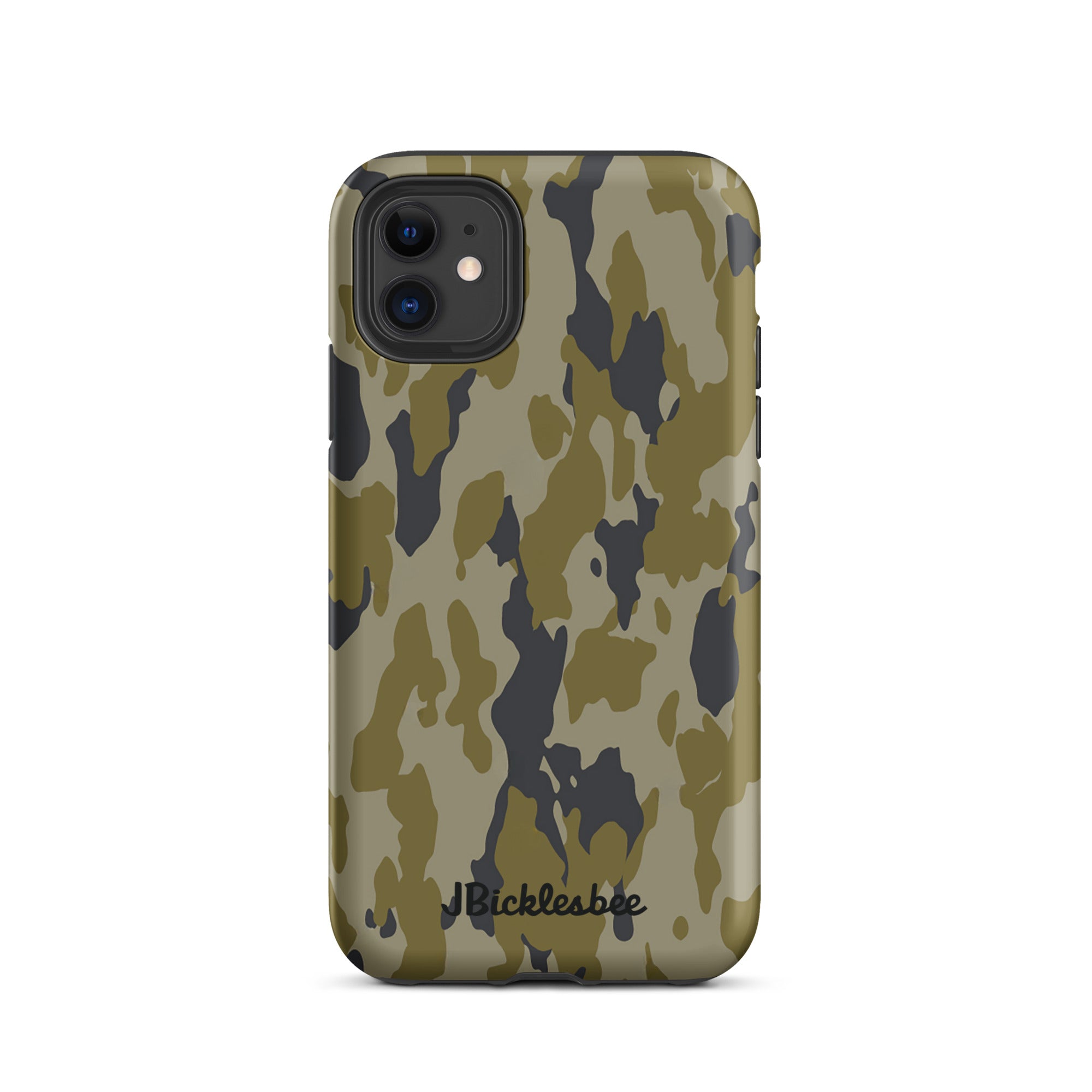 Retro Bark Camo iPhone Tough Case