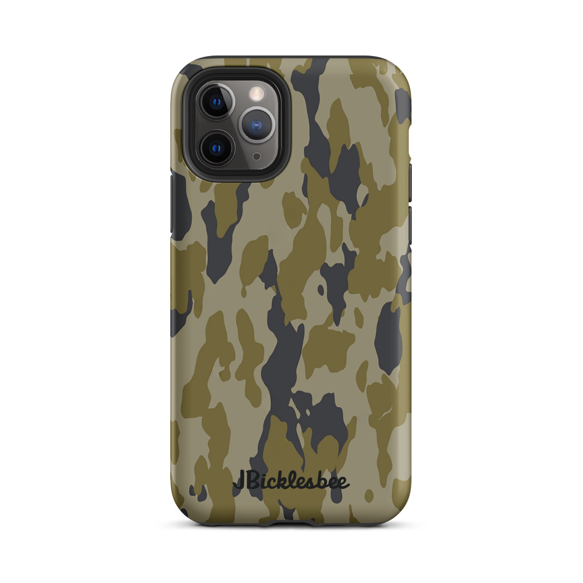 Retro Bark Camo iPhone Tough Case