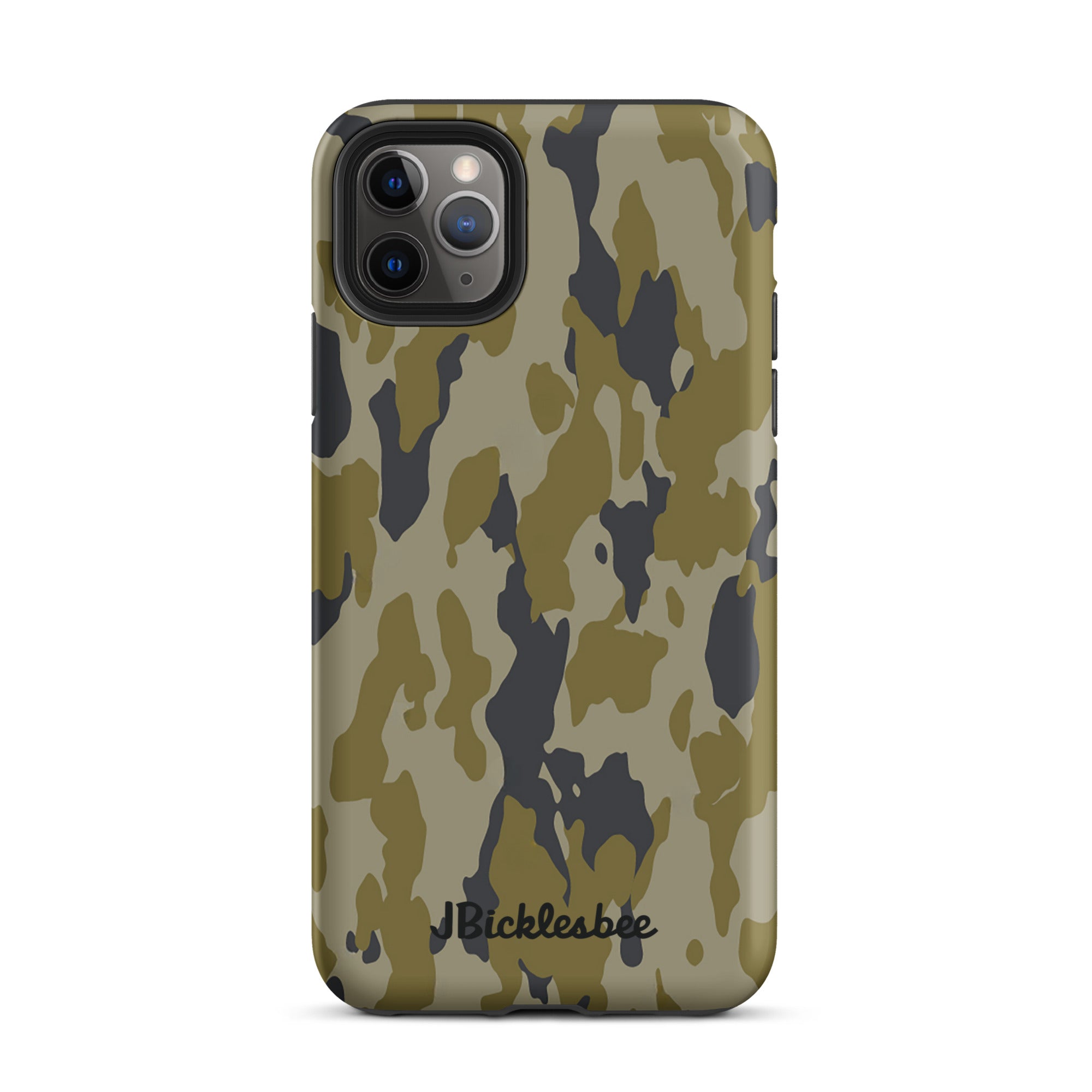 Retro Bark Camo iPhone Tough Case