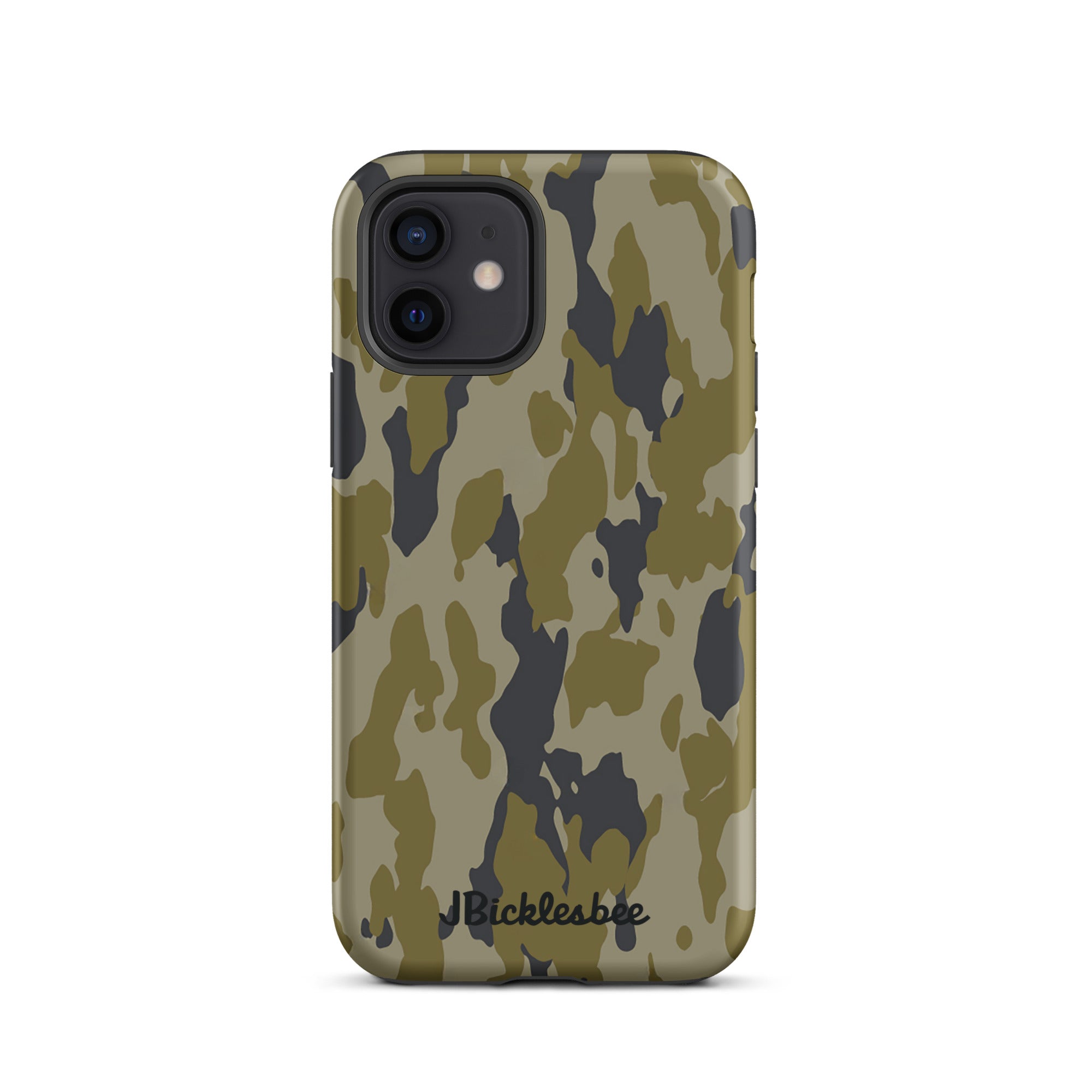 Retro Bark Camo iPhone Tough Case