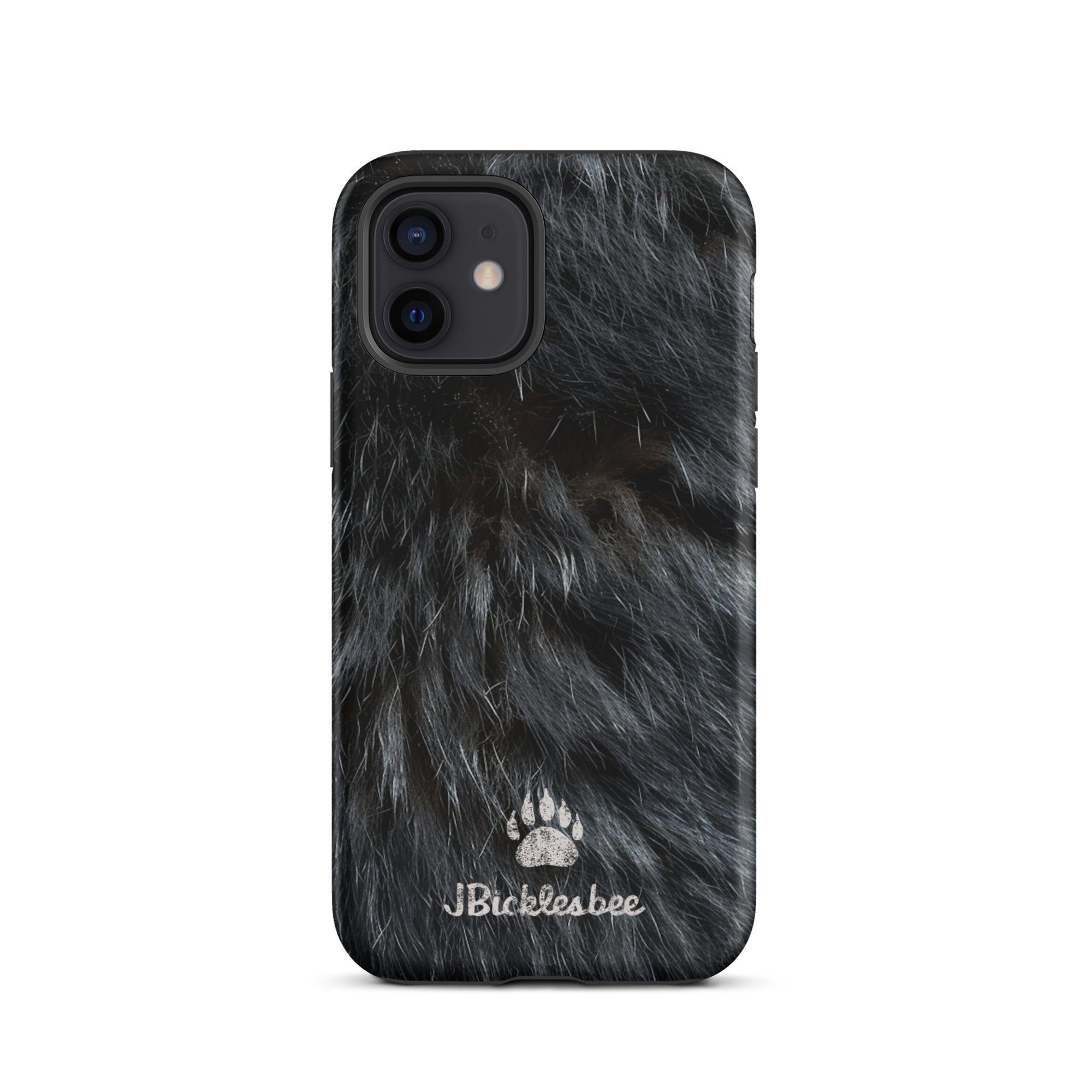 The Black Bear Hunter iPhone Tough Case