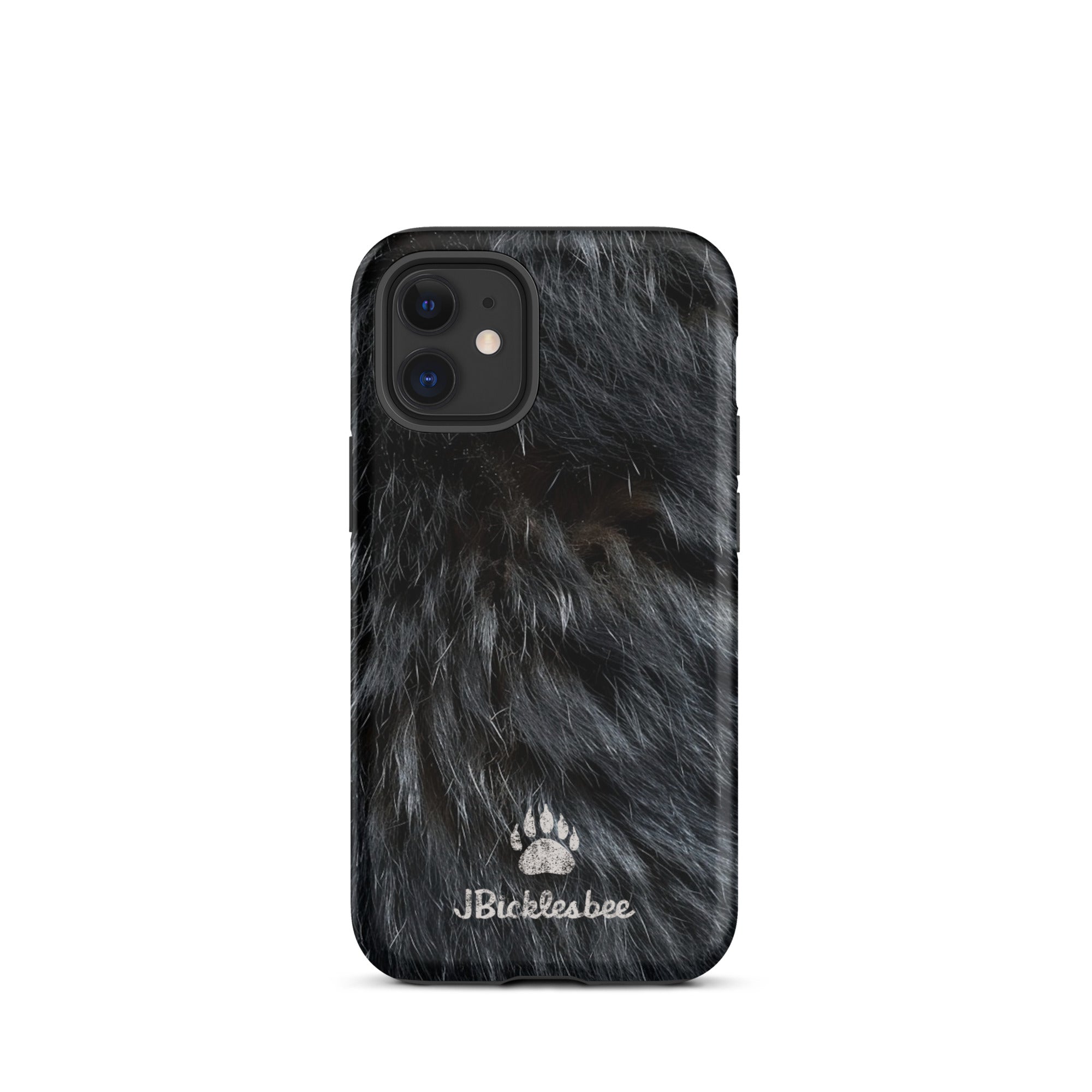 The Black Bear Hunter iPhone Tough Case