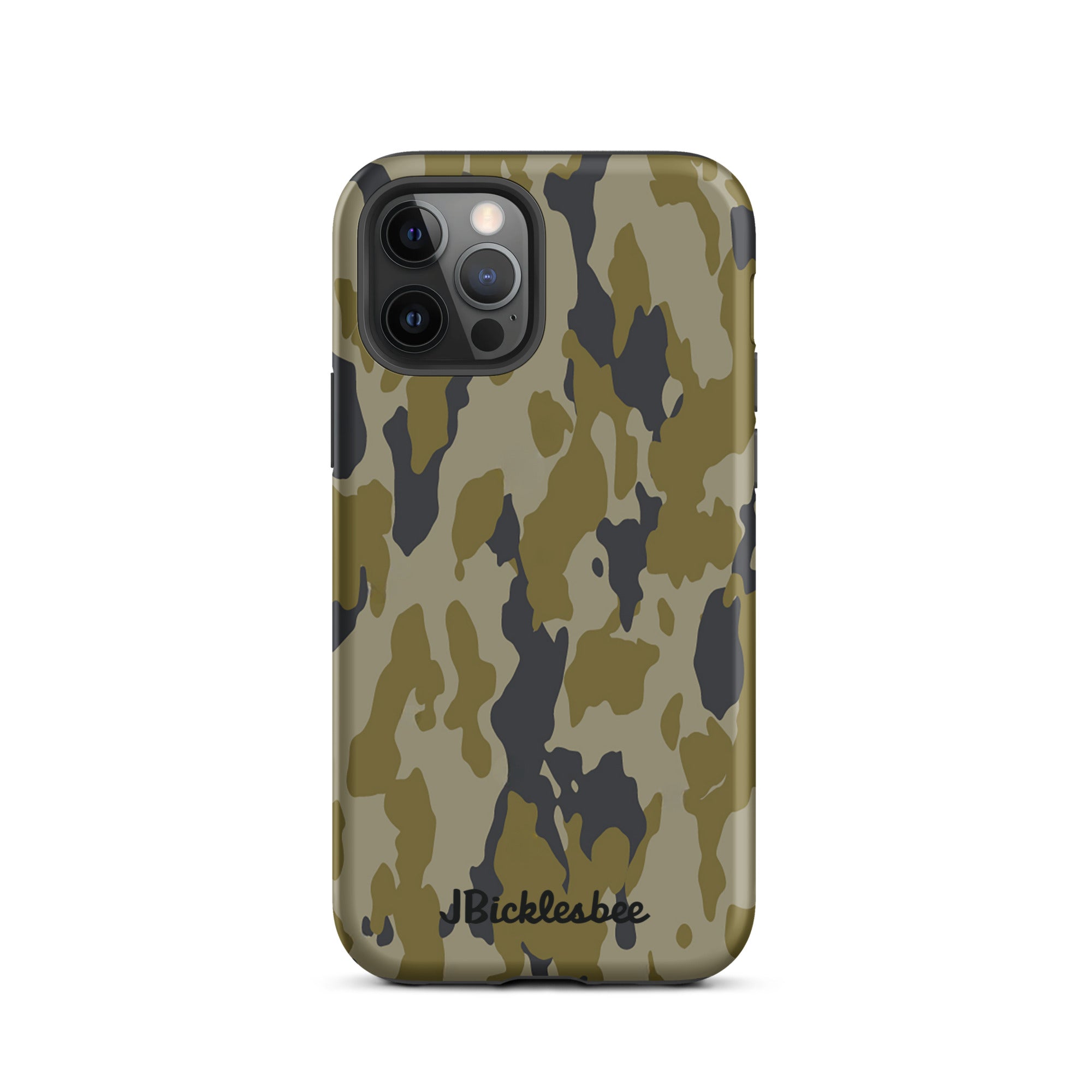 Retro Bark Camo iPhone Tough Case