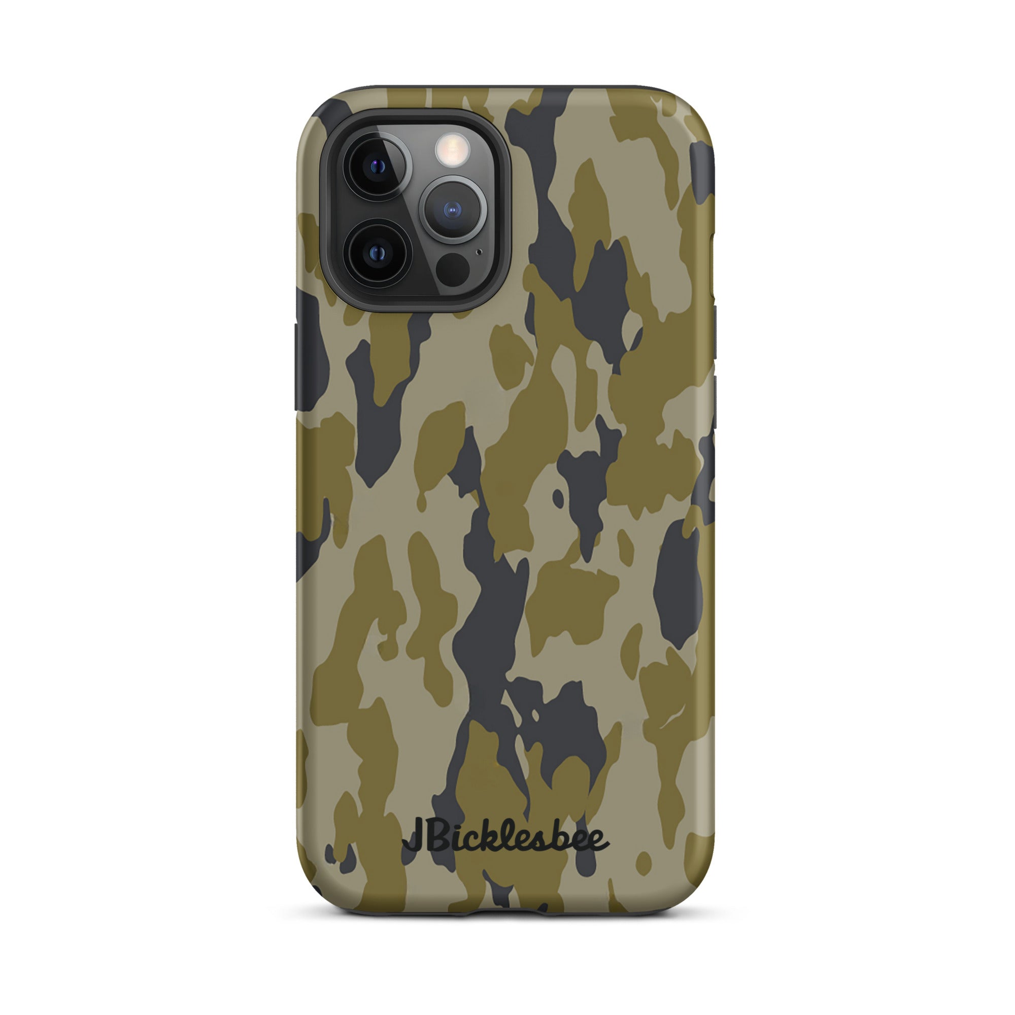 Retro Bark Camo iPhone Tough Case