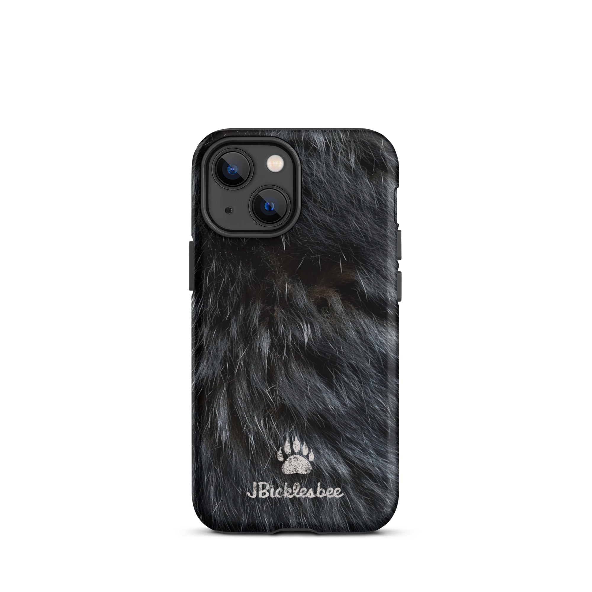 The Black Bear Hunter iPhone Tough Case