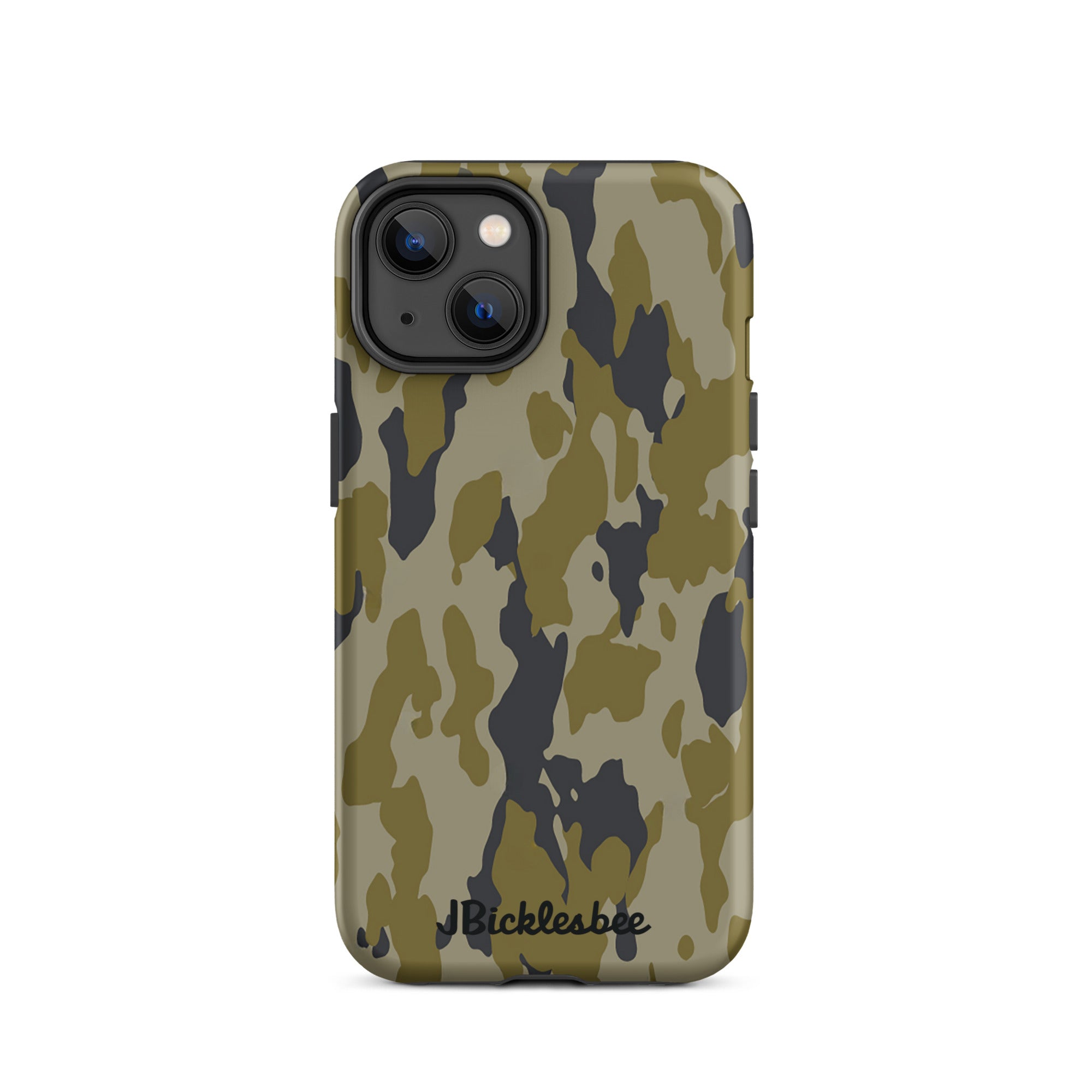 Retro Bark Camo iPhone Tough Case