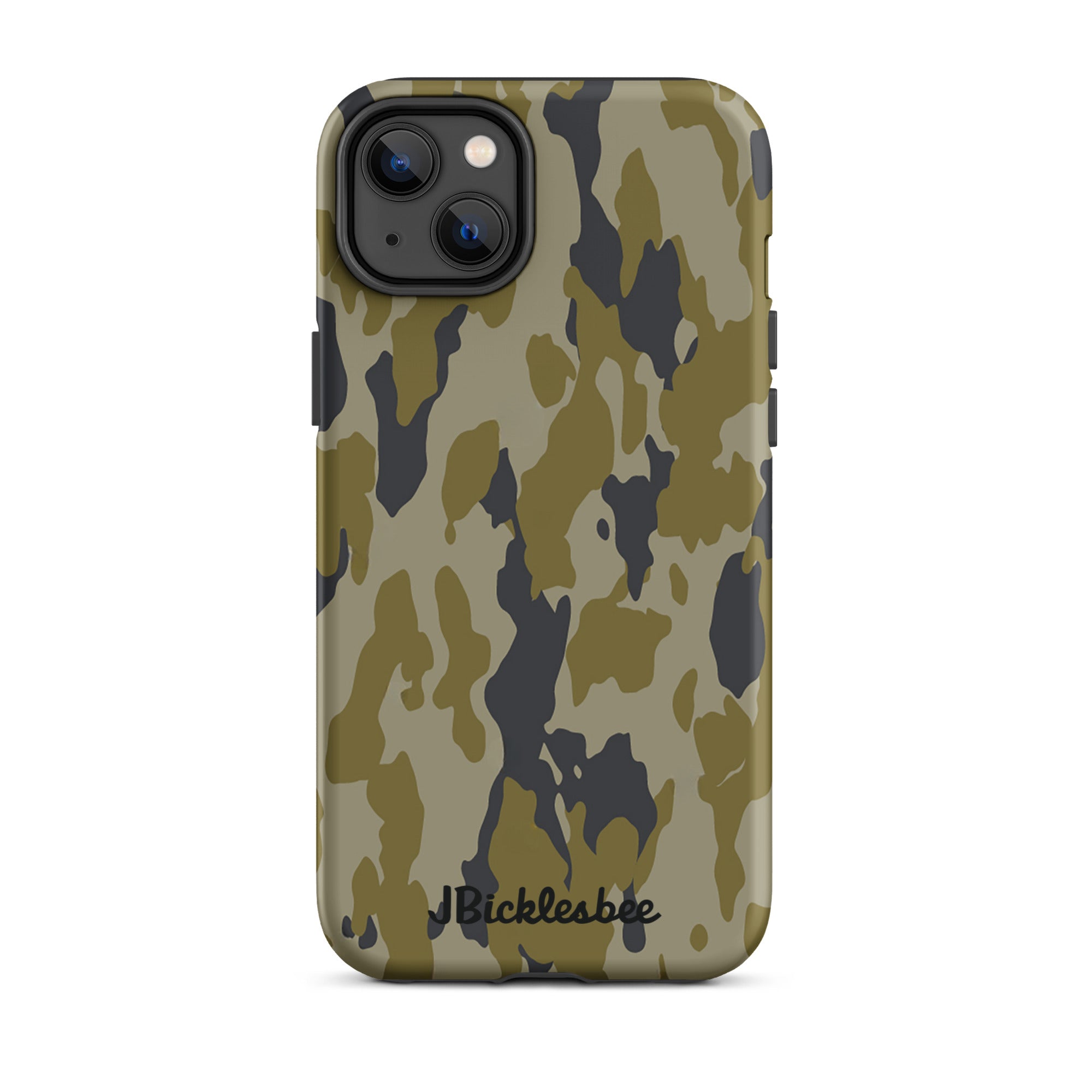 Retro Bark Camo iPhone Tough Case