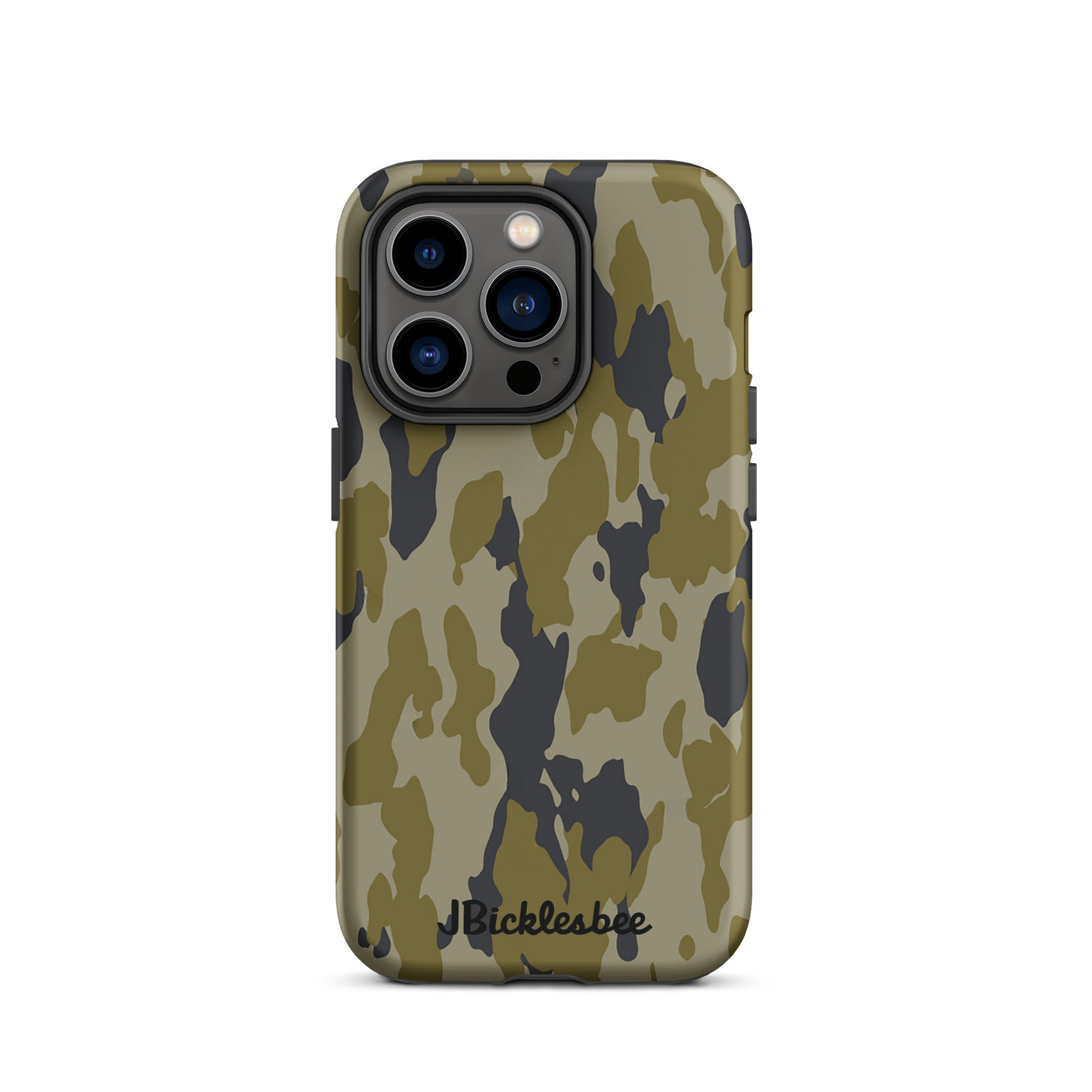 Retro Bark Camo iPhone Tough Case