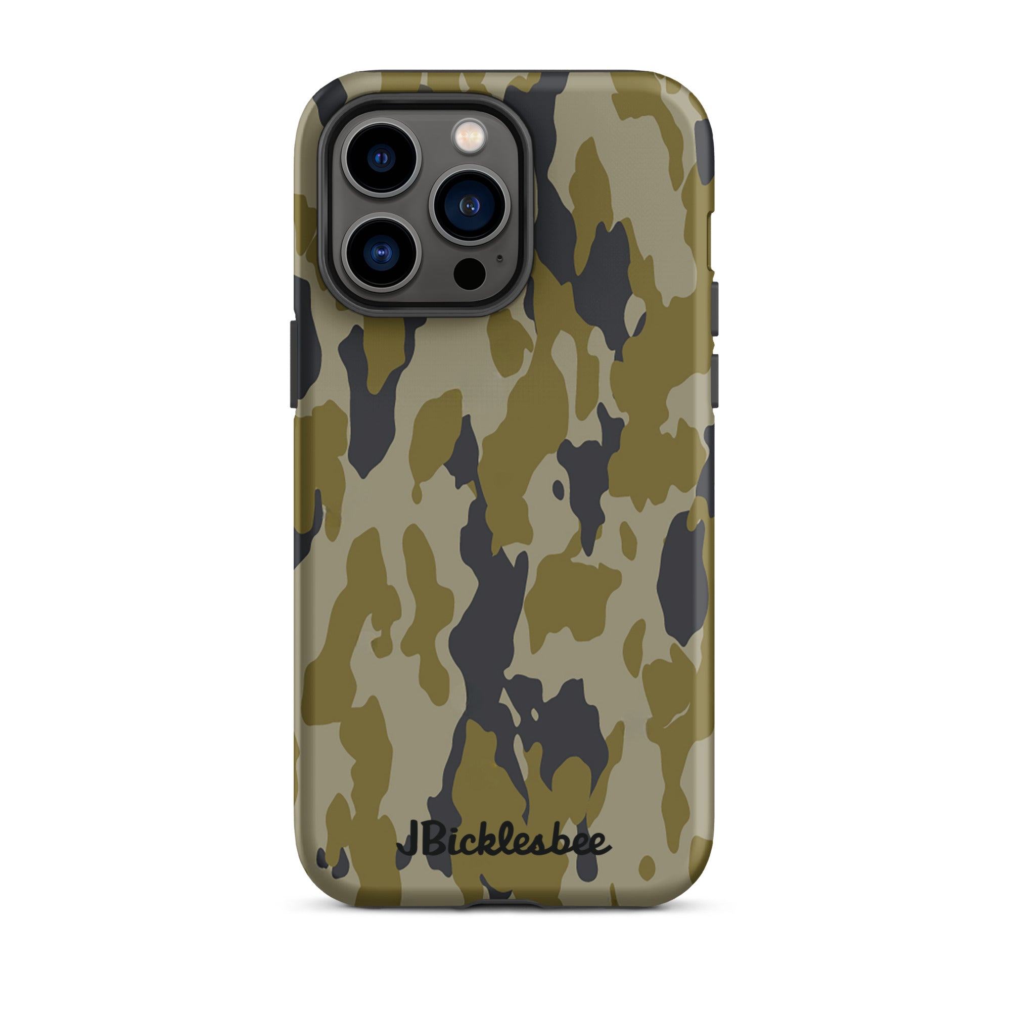 Retro Bark Camo iPhone Tough Case