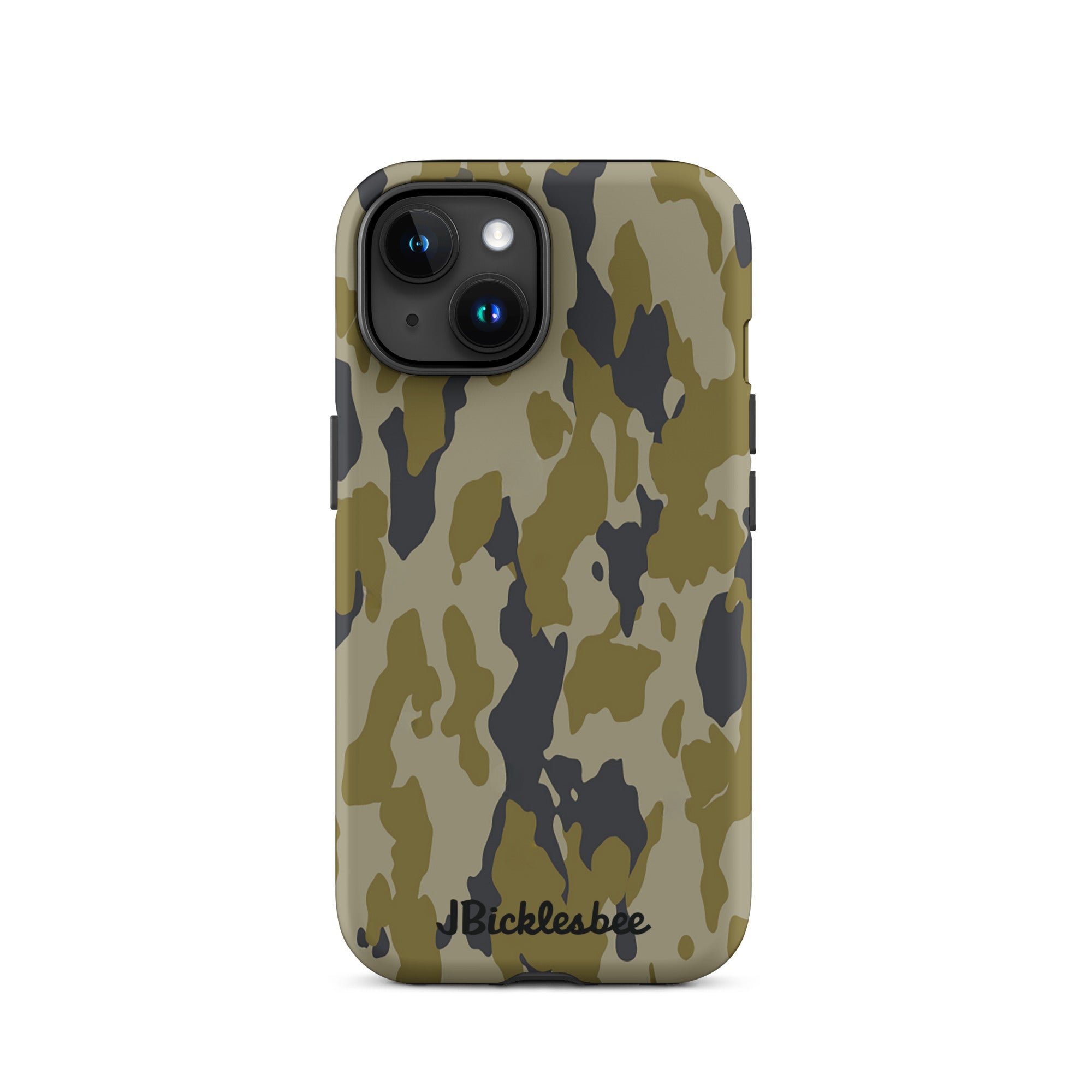 Retro Bark Camo iPhone Tough Case