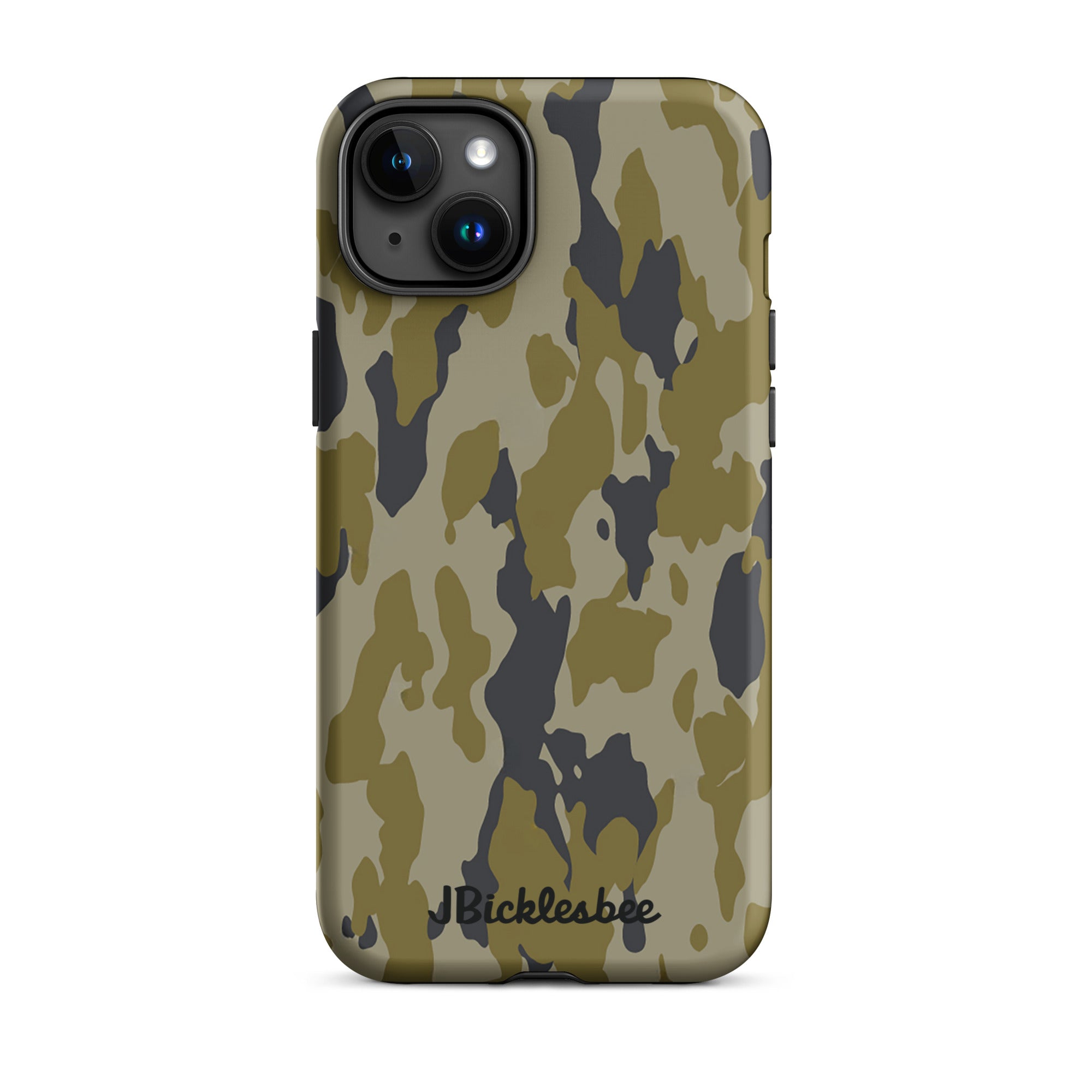 Retro Bark Camo iPhone Tough Case