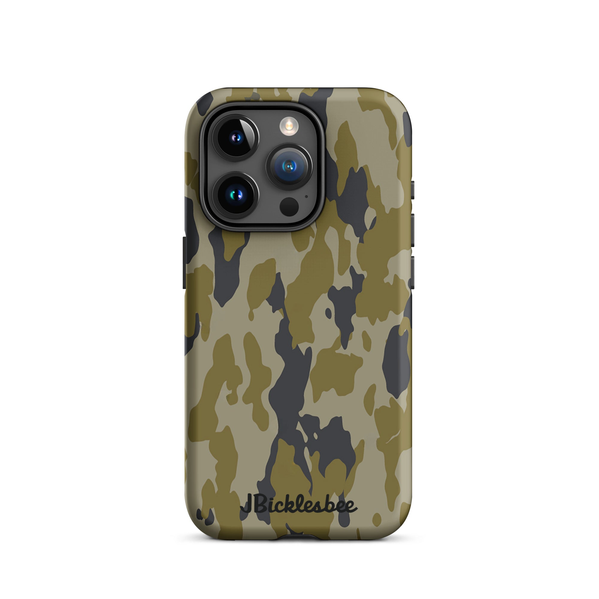 Retro Bark Camo iPhone Tough Case