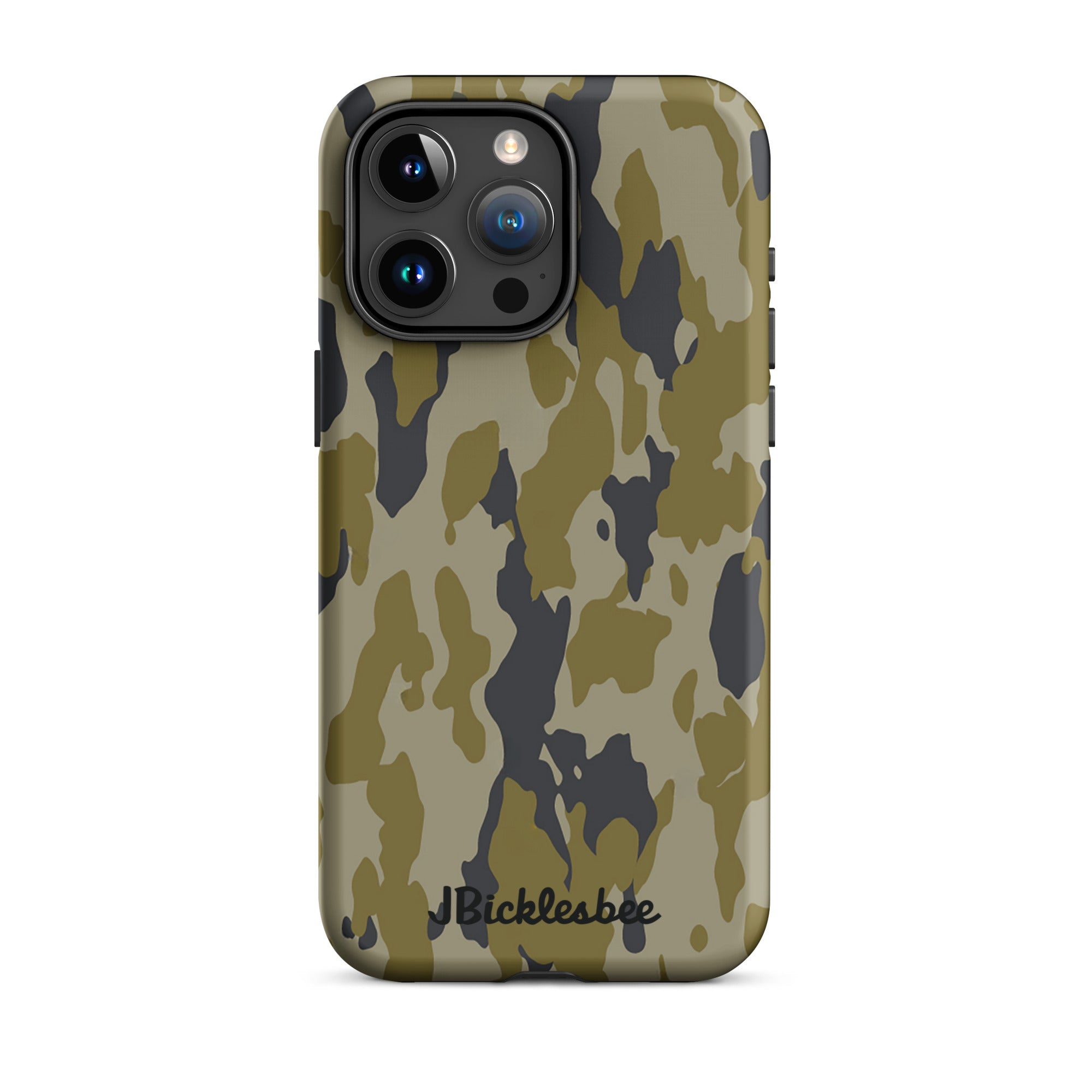 Retro Bark Camo iPhone Tough Case