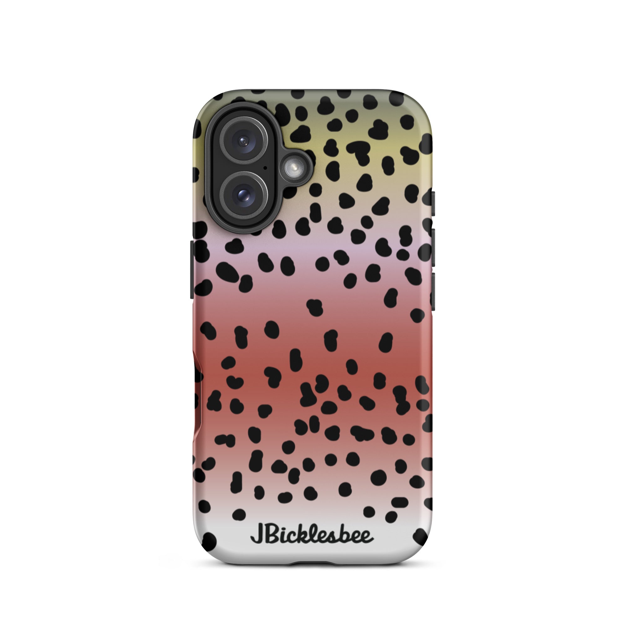 Rainbow Trout Pattern iPhone 16 Tough Case