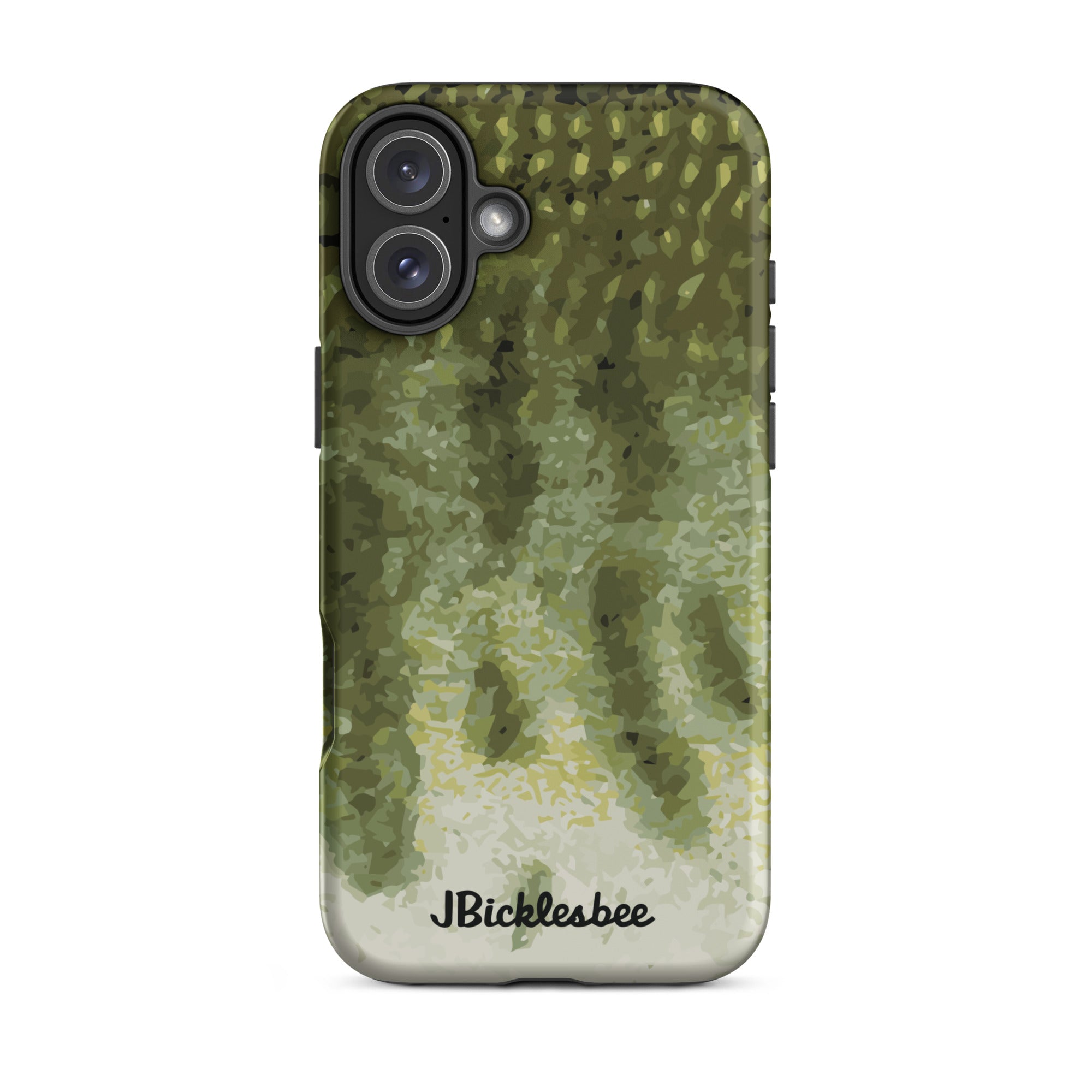 Muskie Pattern iPhone 16 Plus Tough Case