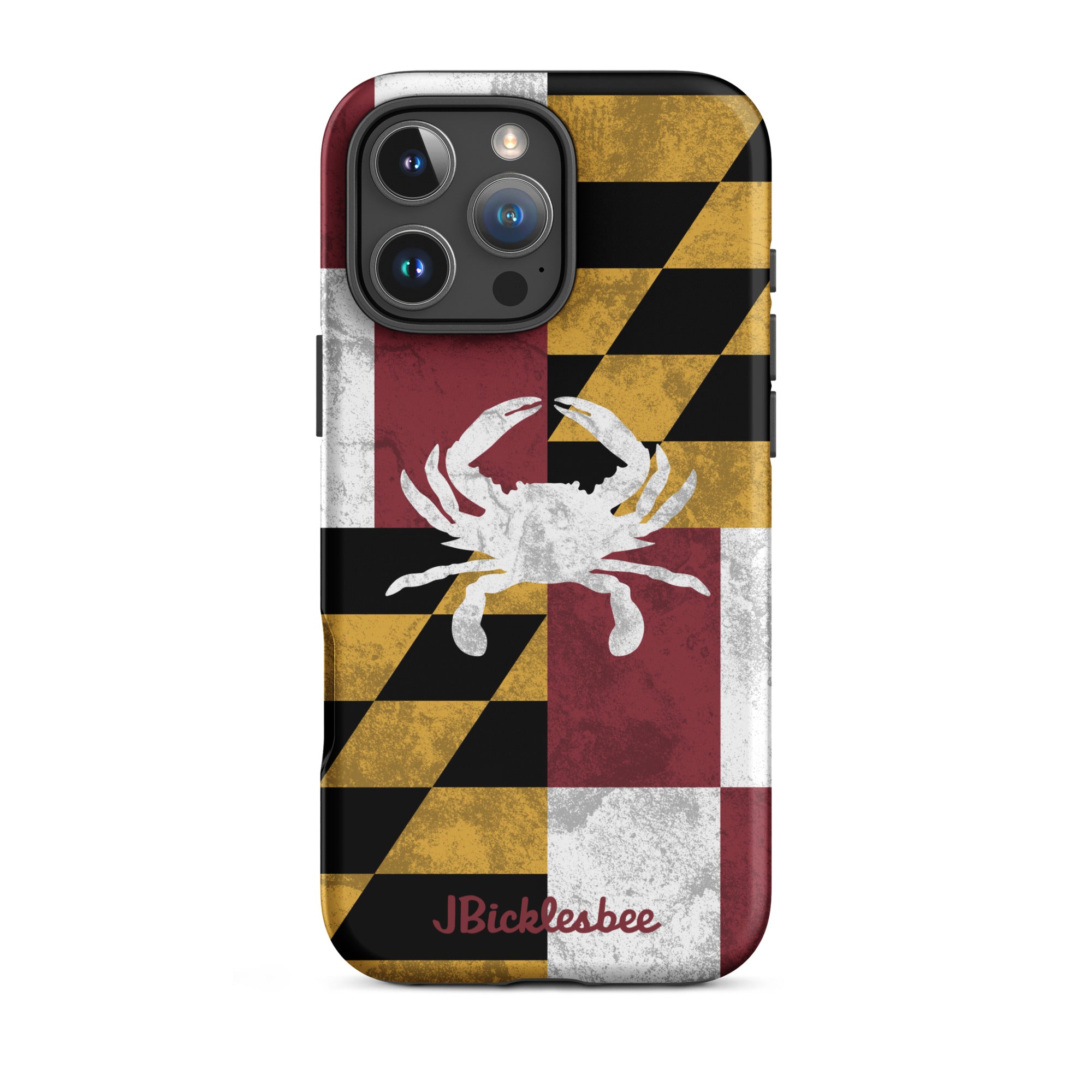 Maryland Flag Crab iPhone 16 Pro Max Tough Case