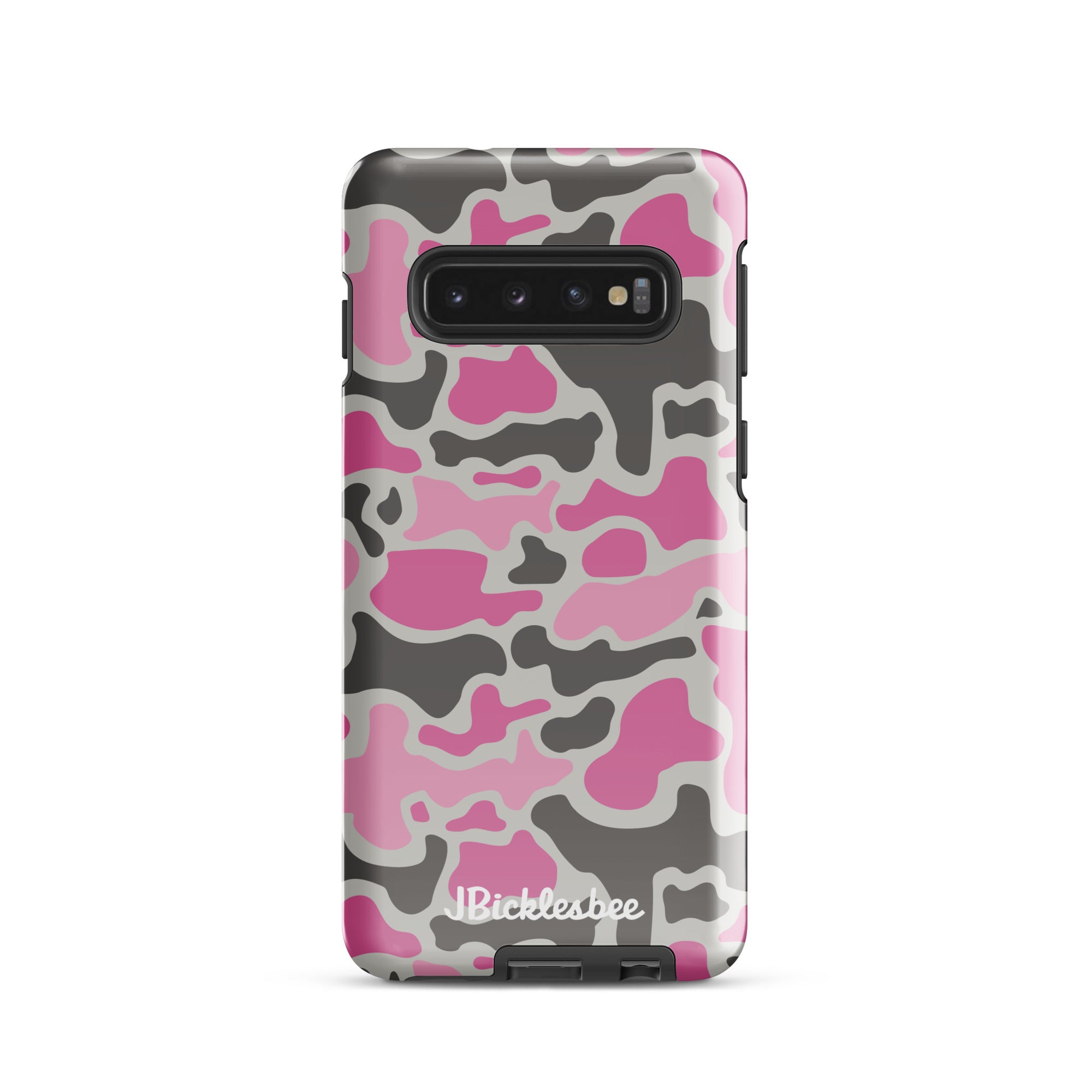 Pink Retro Duck Camo Samsung Tough Case