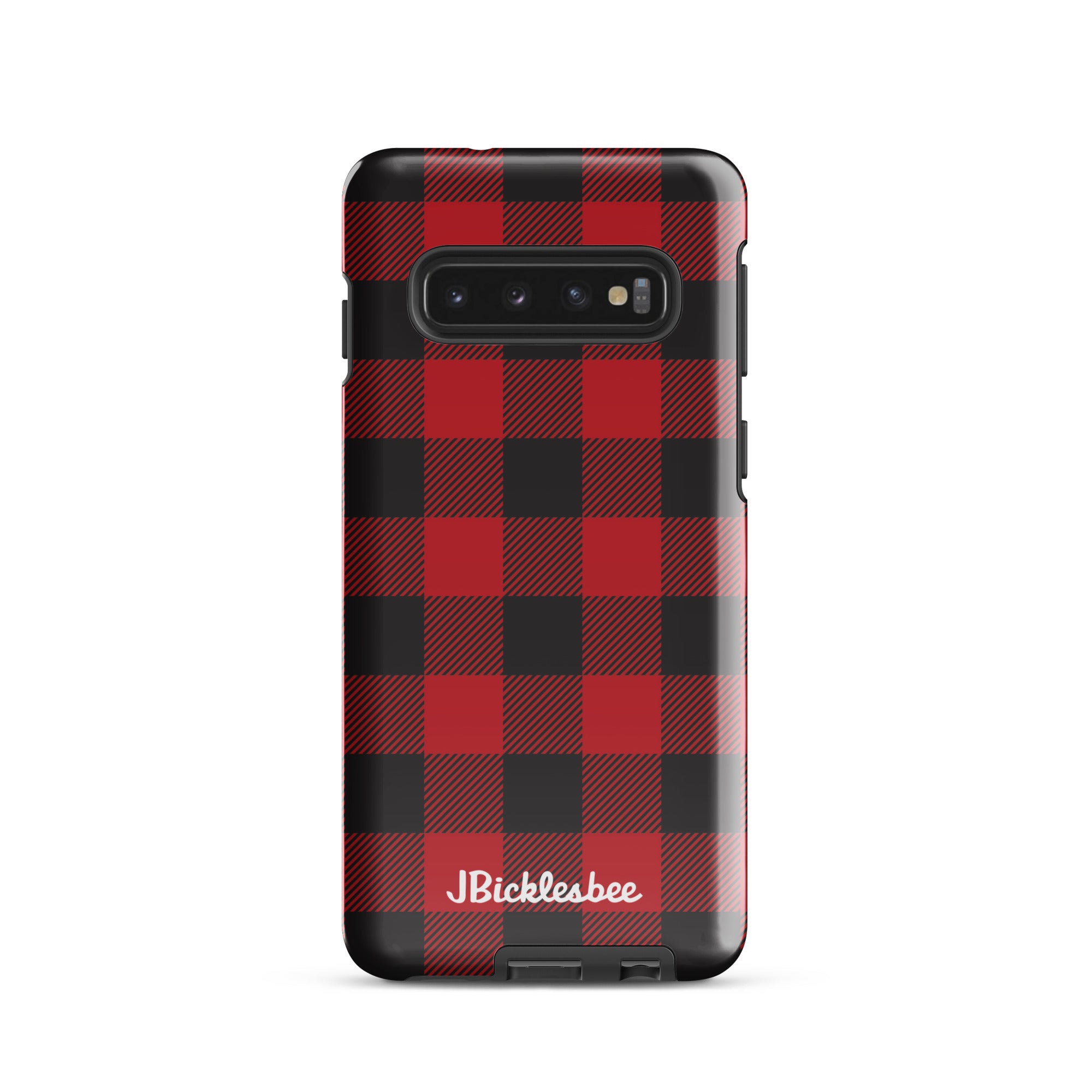 Retro Hunting Plaid Pattern Samsung Tough Case