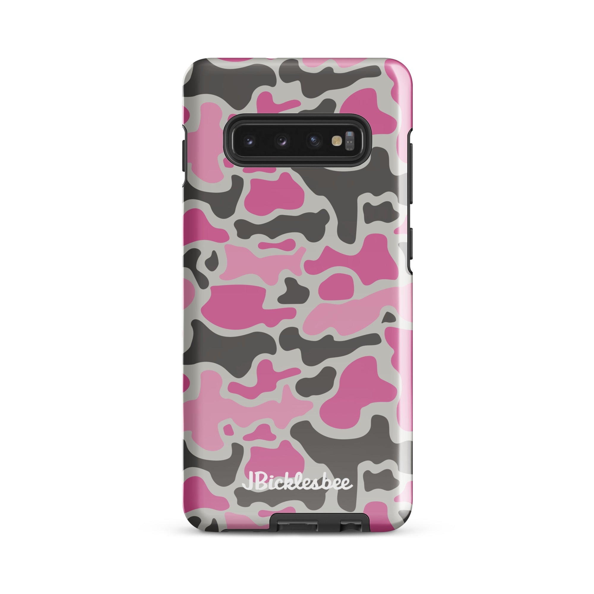 Pink Retro Duck Camo Samsung Tough Case