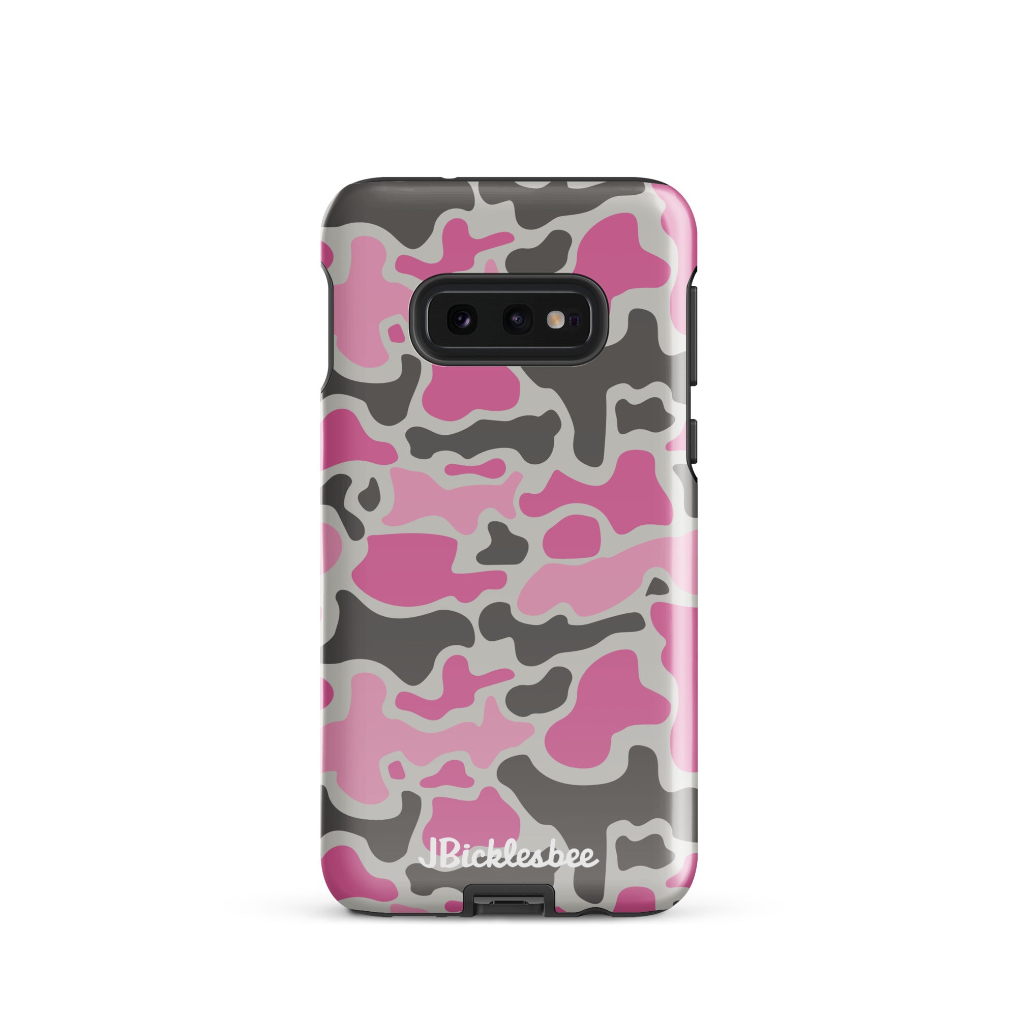 Pink Retro Duck Camo Samsung Tough Case