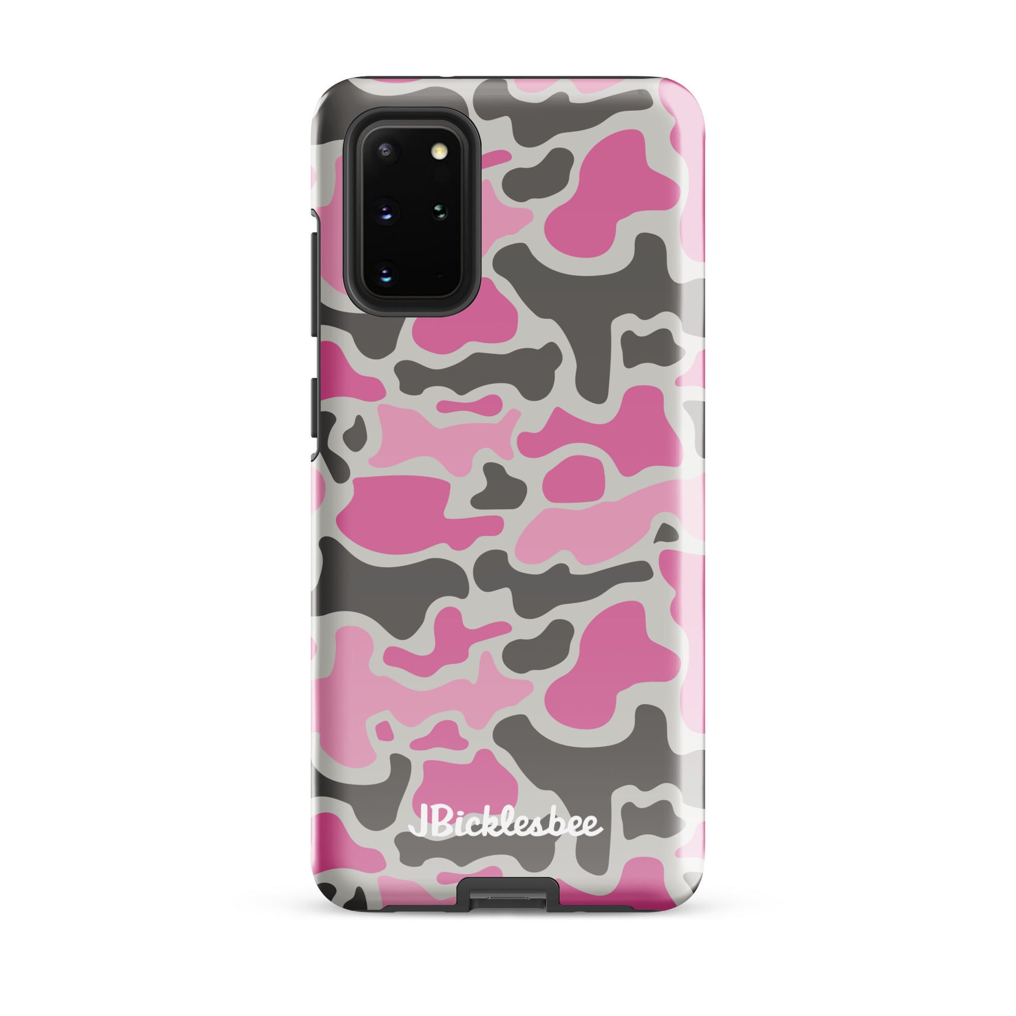 Pink Retro Duck Camo Samsung Tough Case