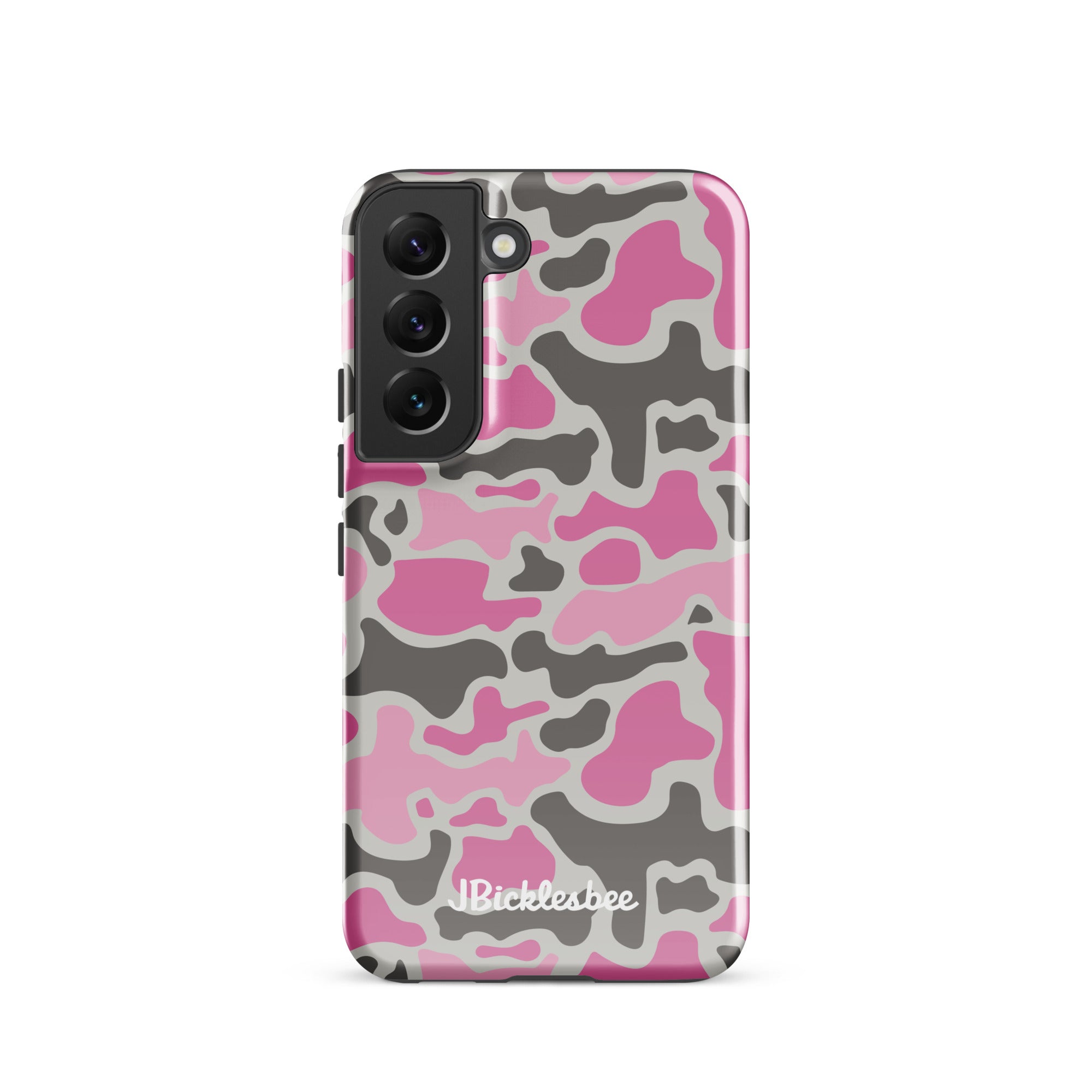 Pink Retro Duck Camo Samsung Tough Case