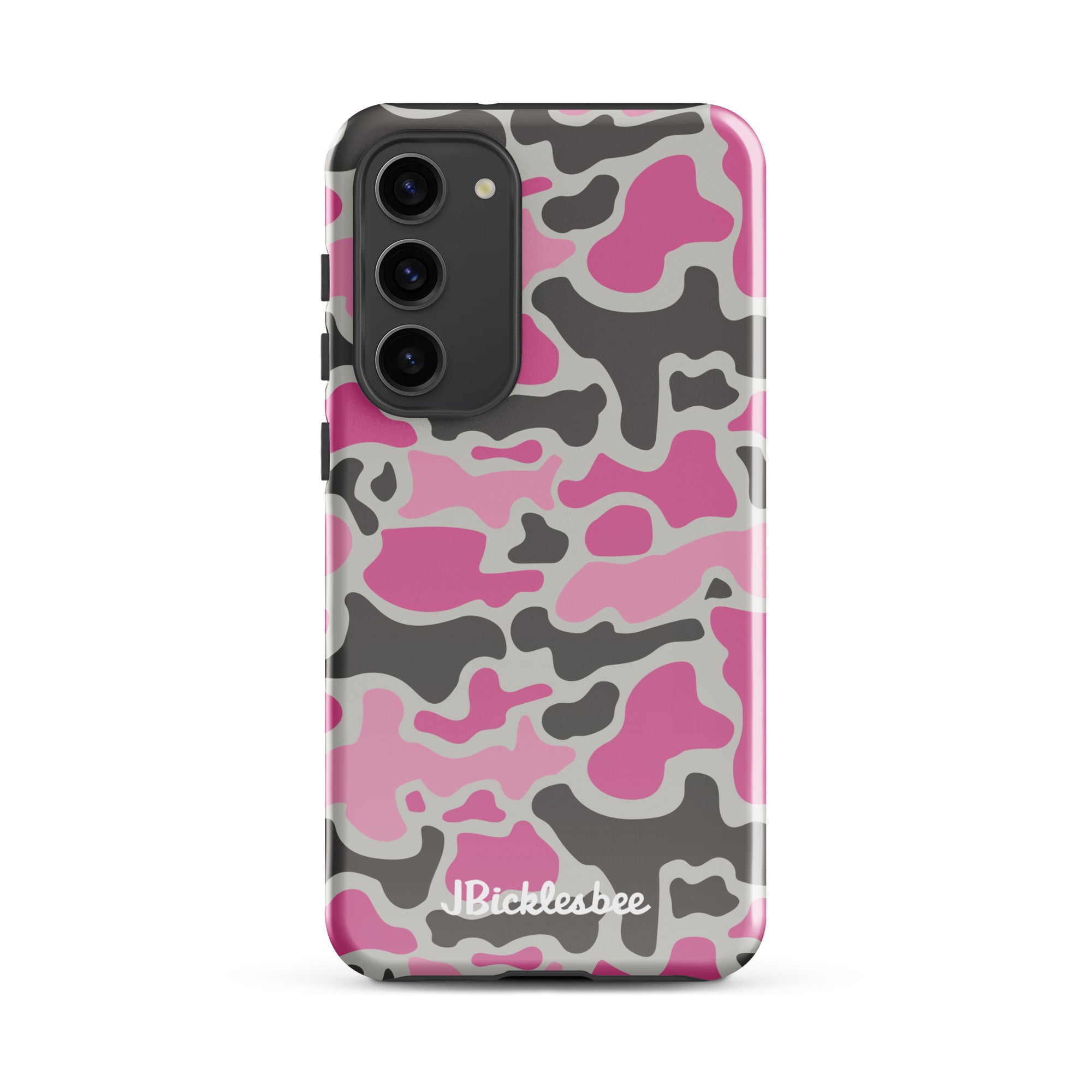 Pink Retro Duck Camo Samsung Tough Case