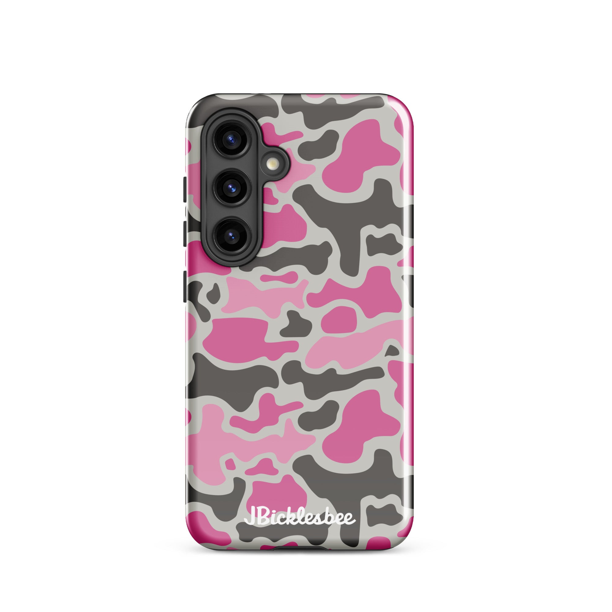 Pink Retro Duck Camo Samsung Tough Case