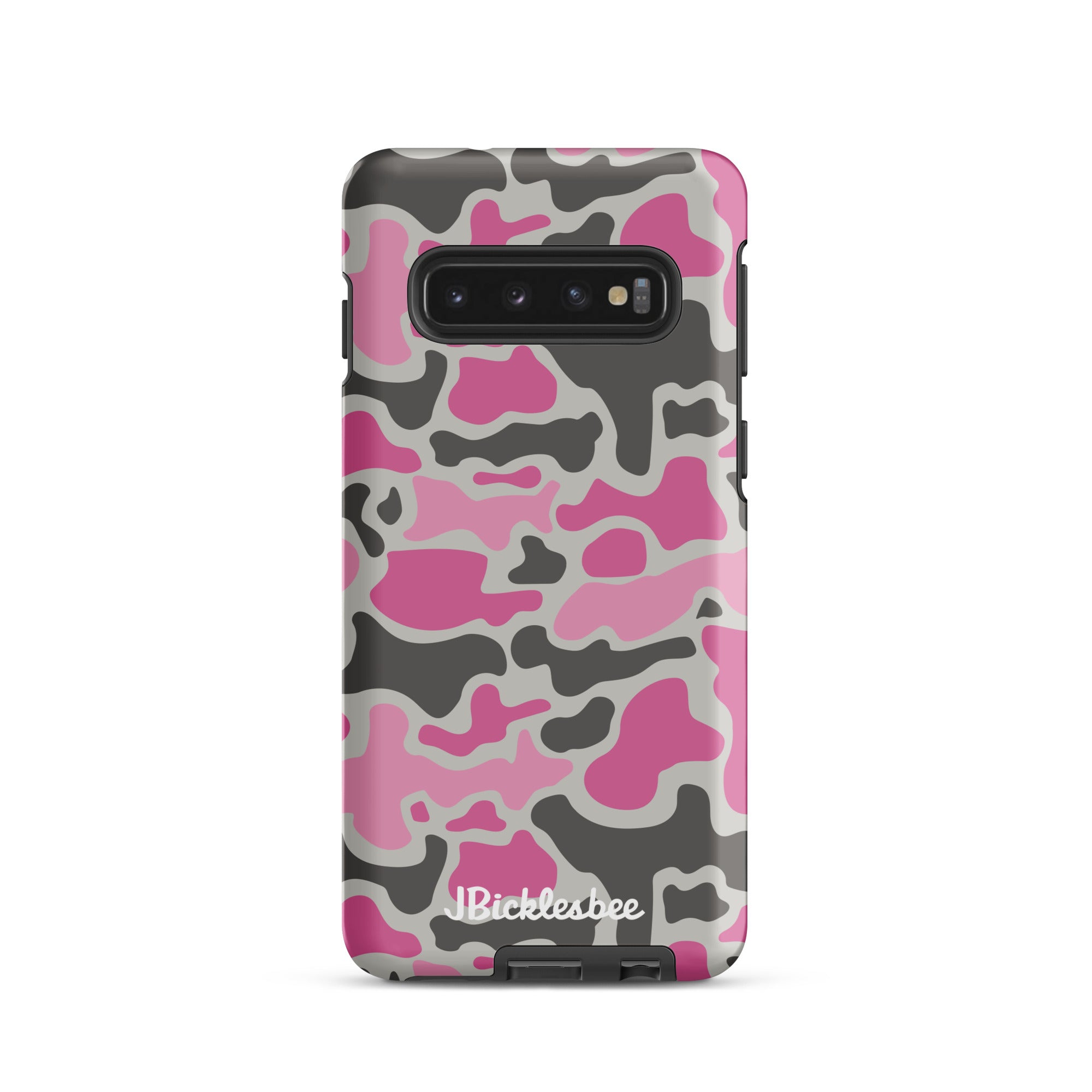 Pink Retro Duck Camo Samsung Tough Case