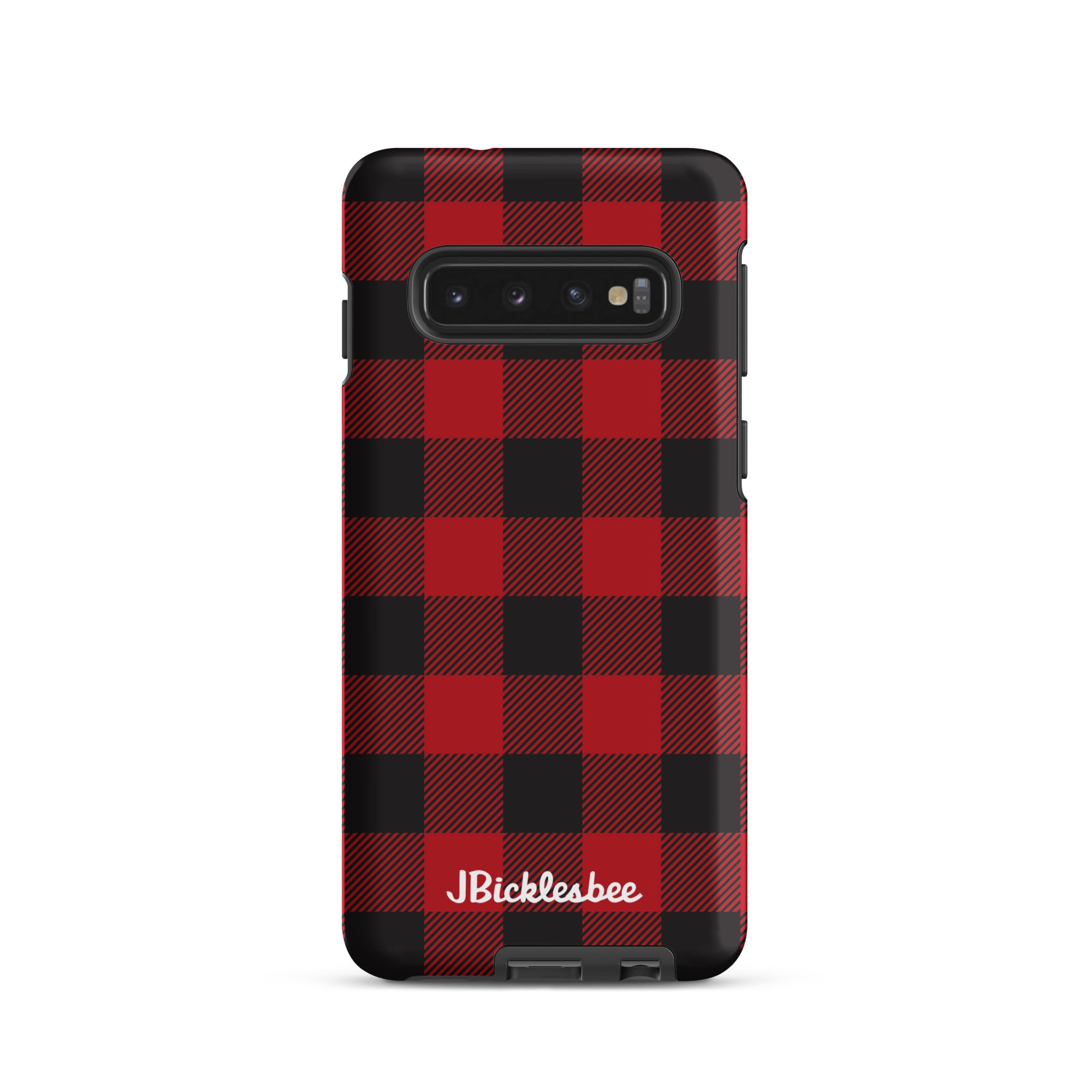 Retro Hunting Plaid Pattern Samsung Tough Case