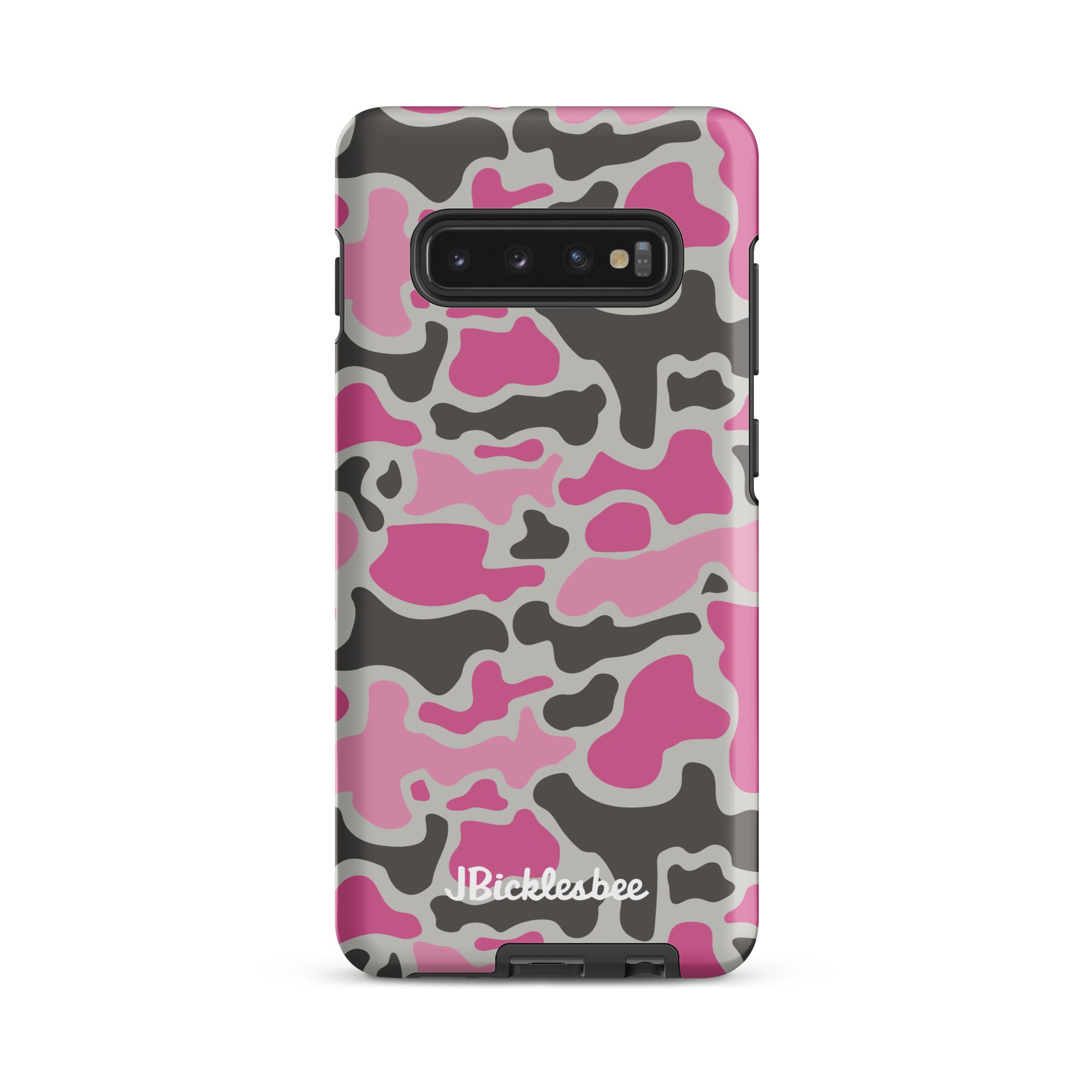 Pink Retro Duck Camo Samsung Tough Case