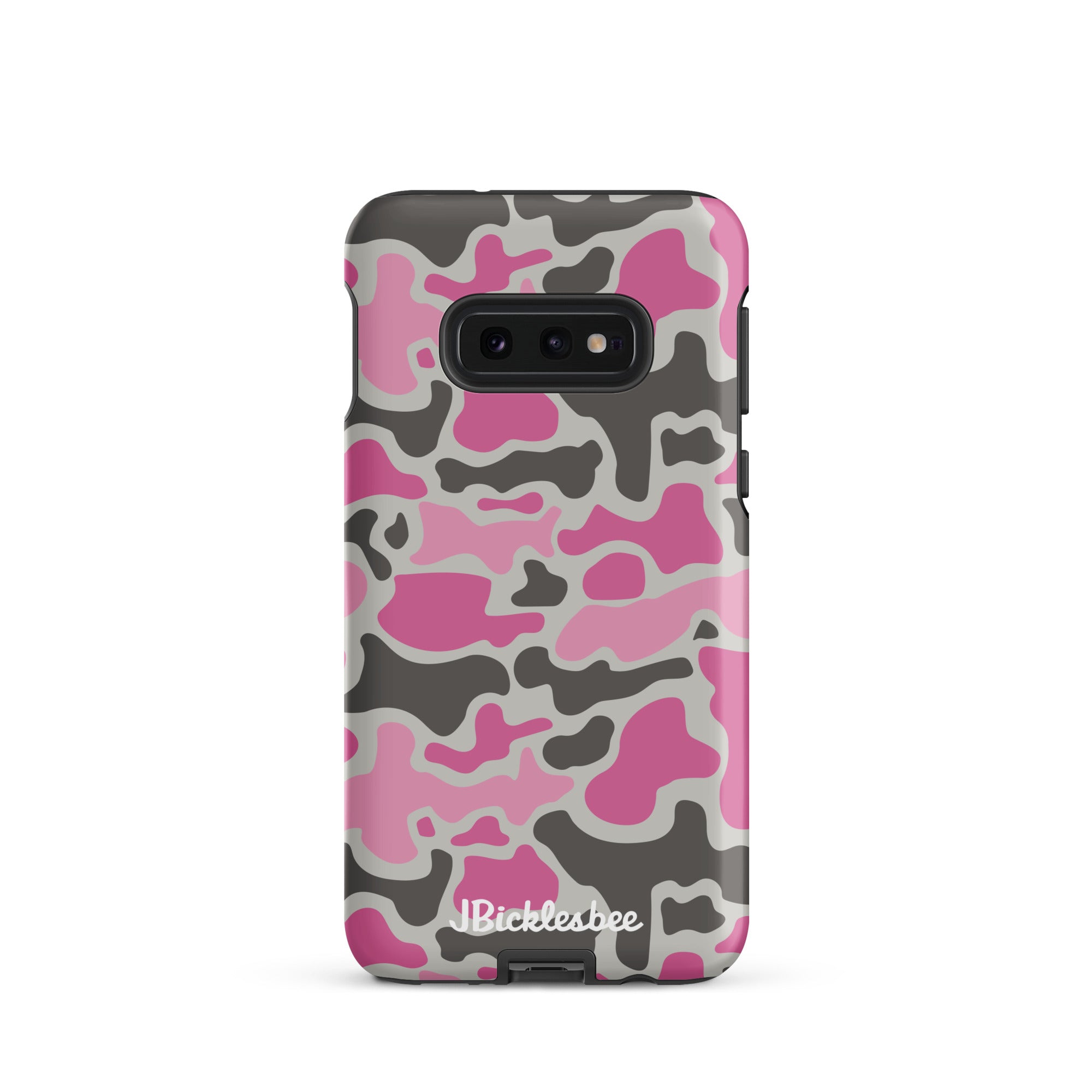 Pink Retro Duck Camo Samsung Tough Case