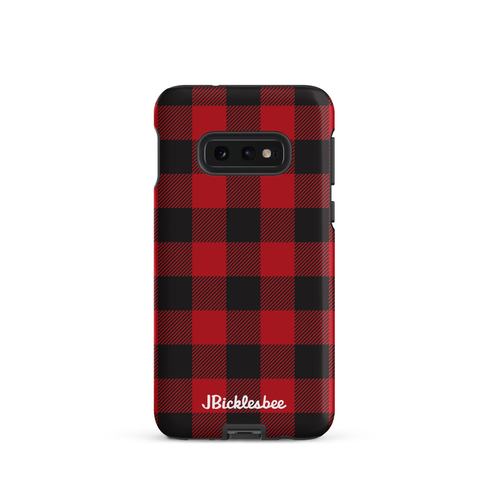 Retro Hunting Plaid Pattern Samsung Tough Case