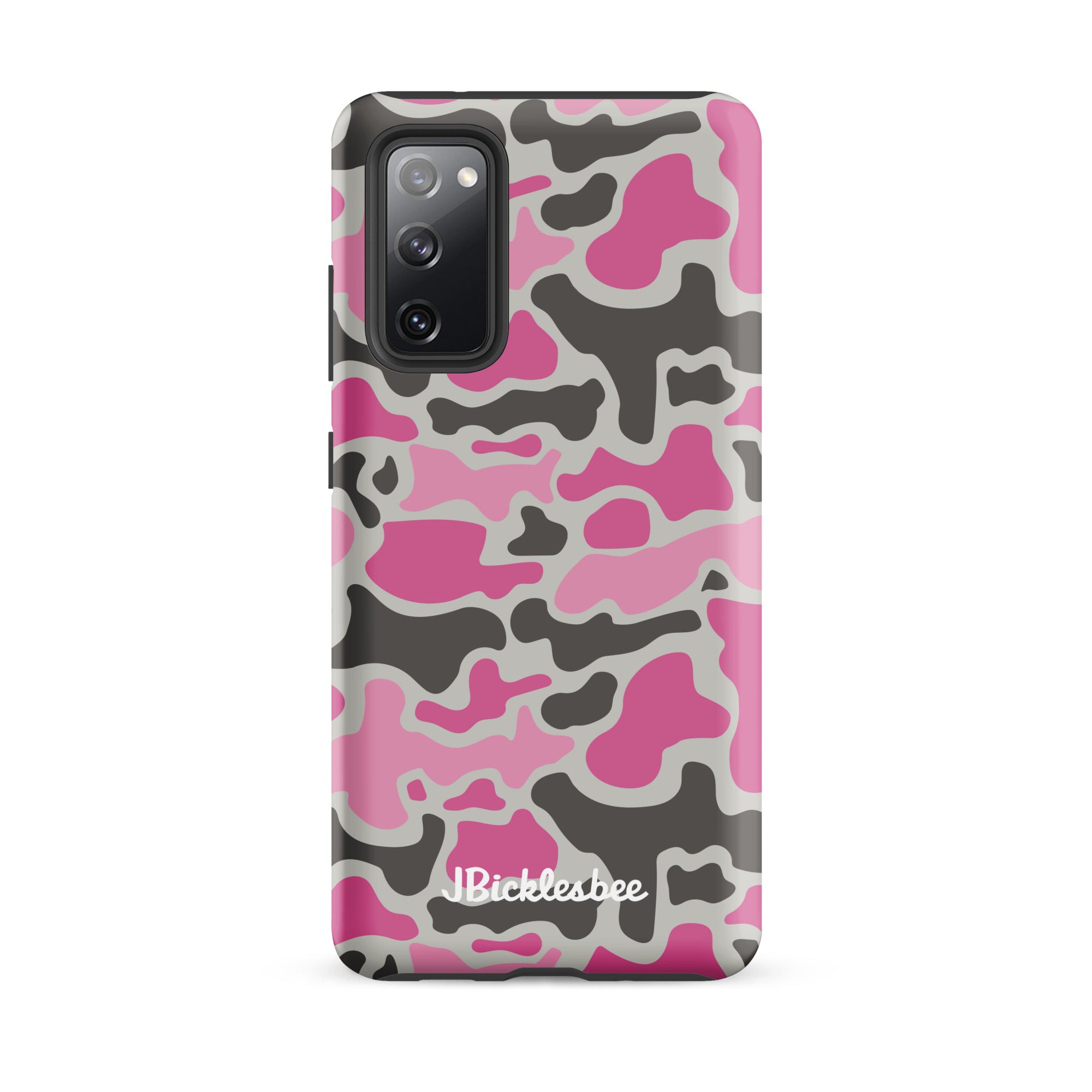 Pink Retro Duck Camo Samsung Tough Case