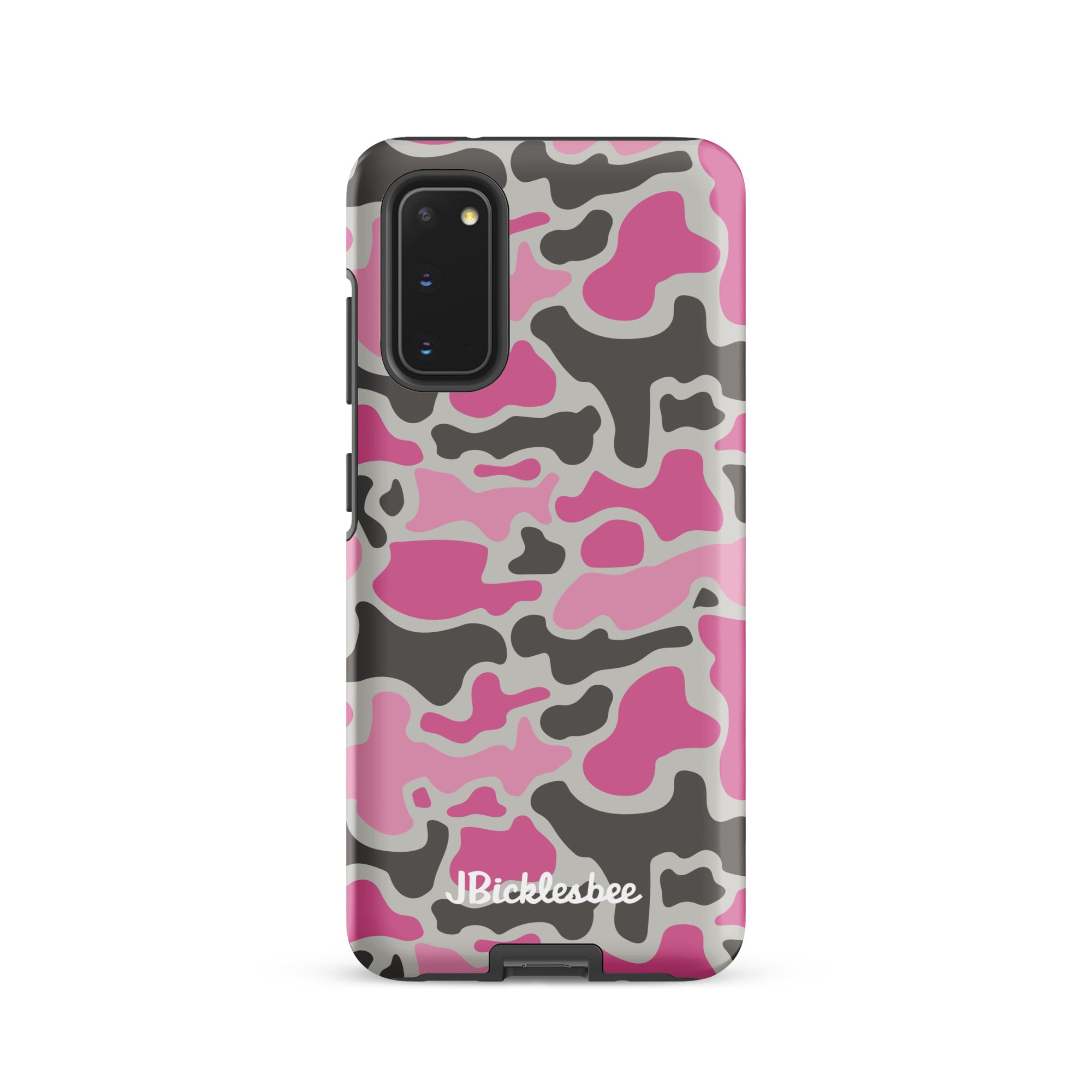 Pink Retro Duck Camo Samsung Tough Case