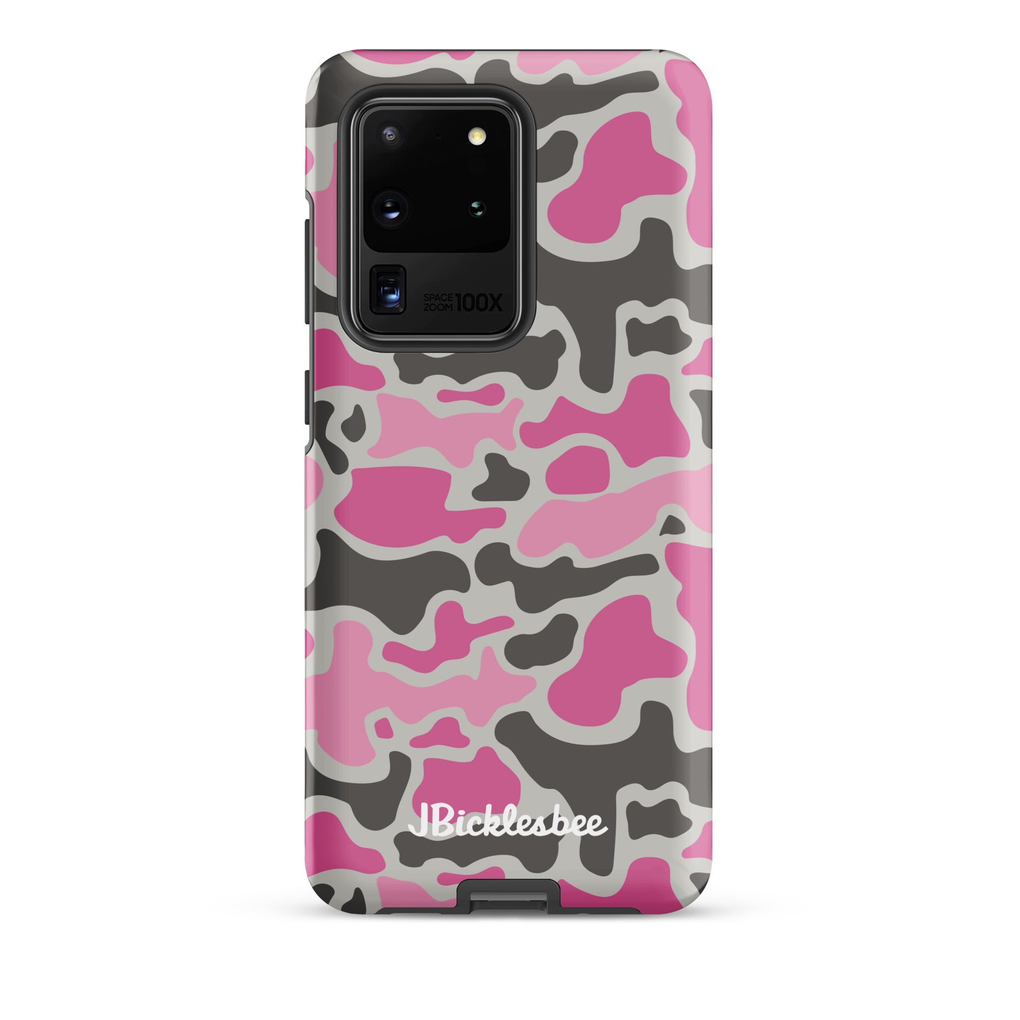 Pink Retro Duck Camo Samsung Tough Case