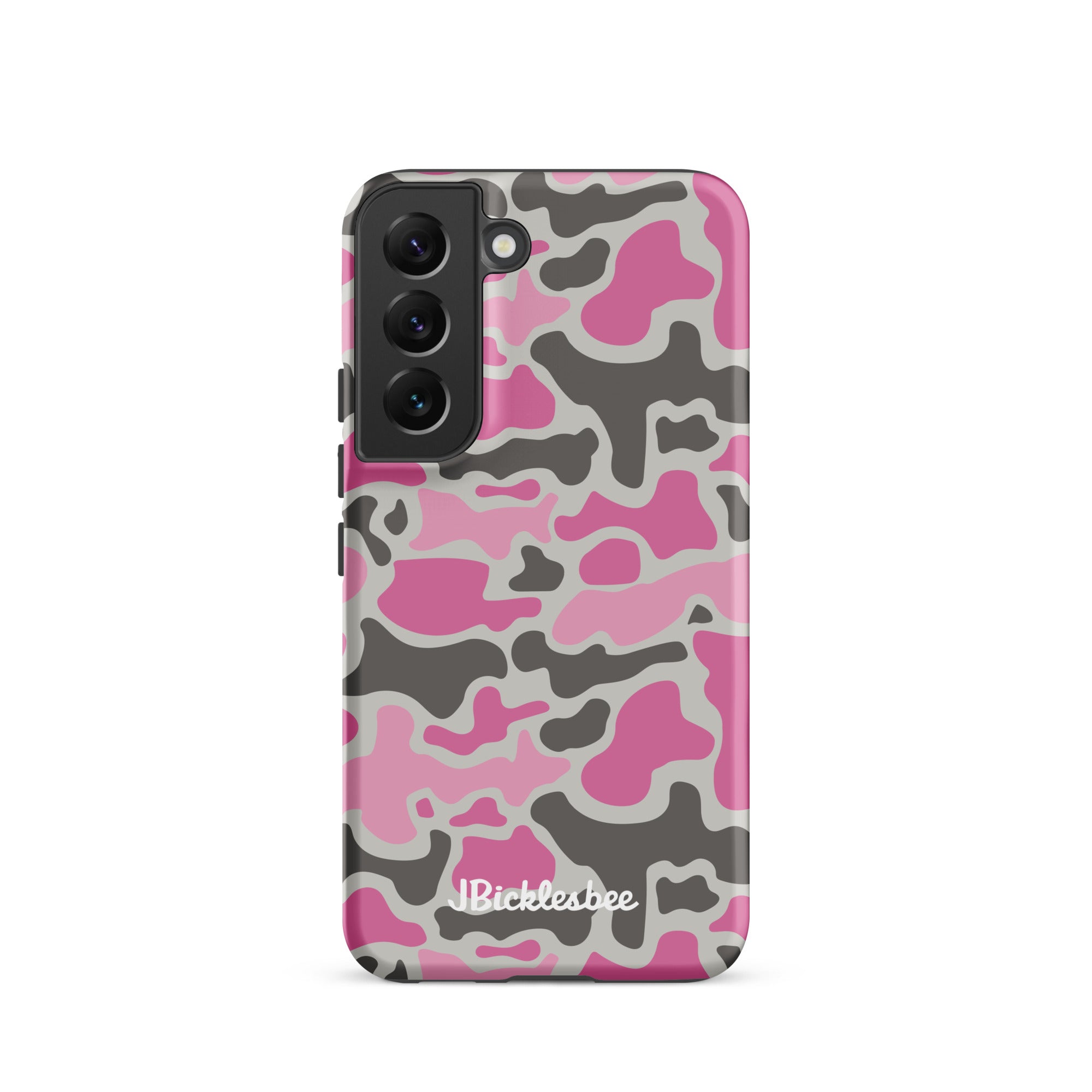 Pink Retro Duck Camo Samsung Tough Case