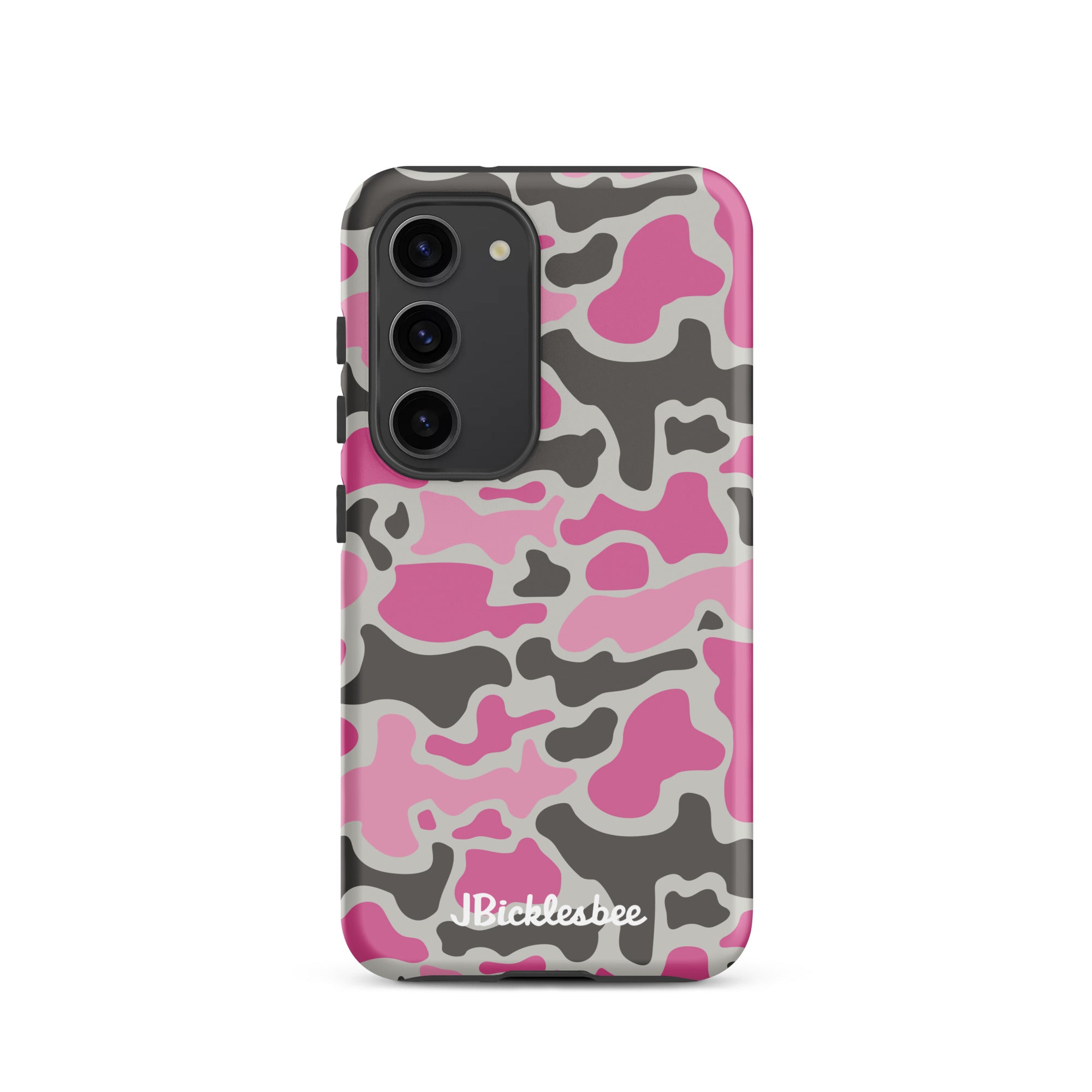 Pink Retro Duck Camo Samsung Tough Case