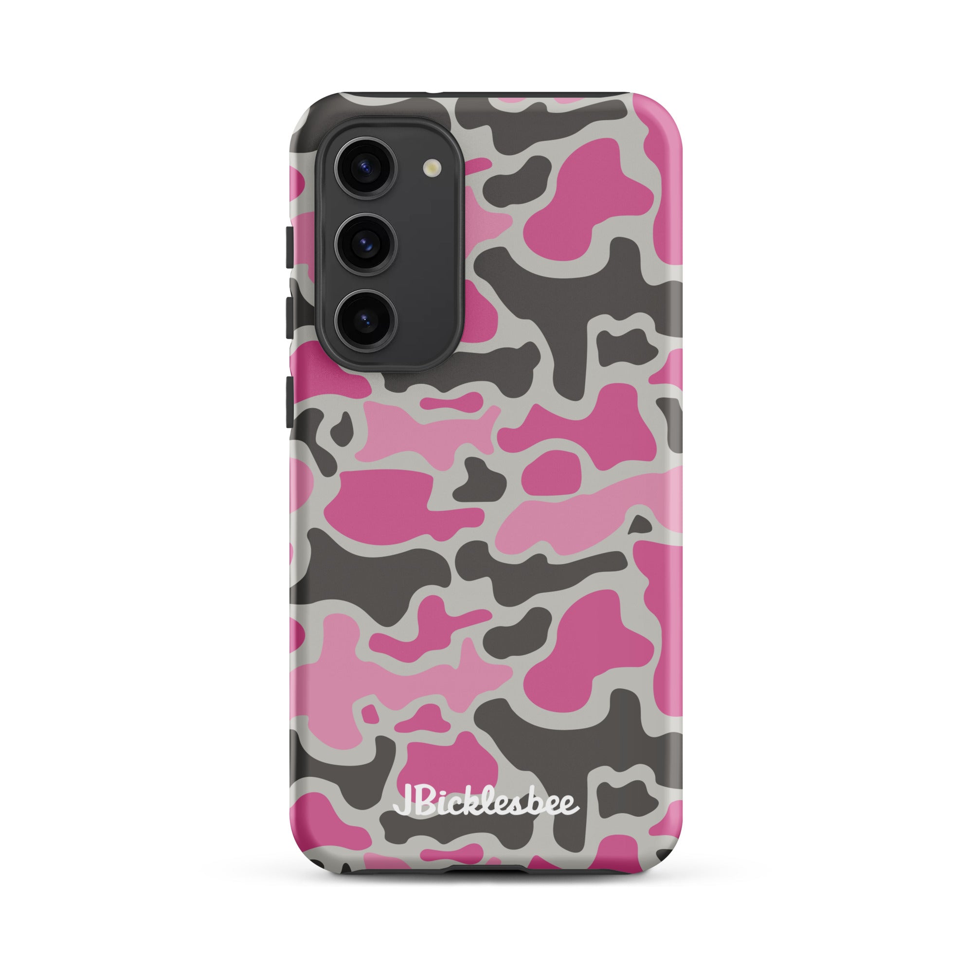 Pink Retro Duck Camo Samsung Tough Case