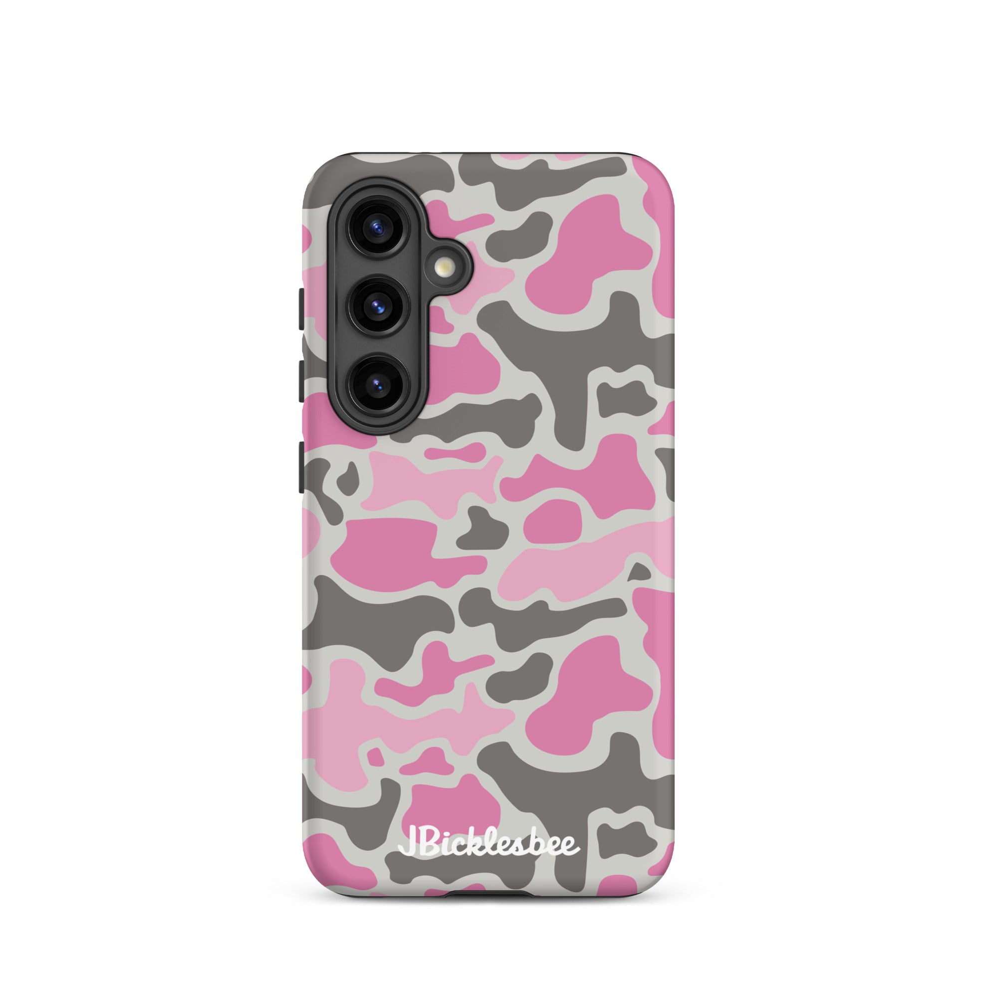 Pink Retro Duck Camo Samsung Tough Case