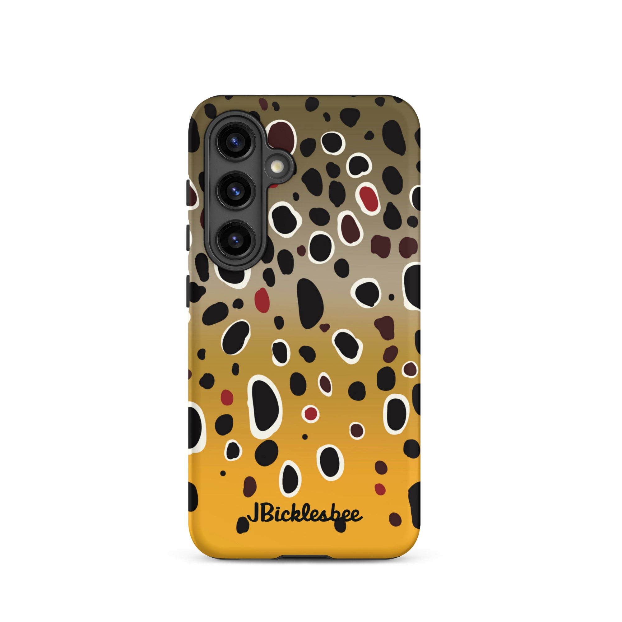 Brown Trout Pattern Samsung Tough Case