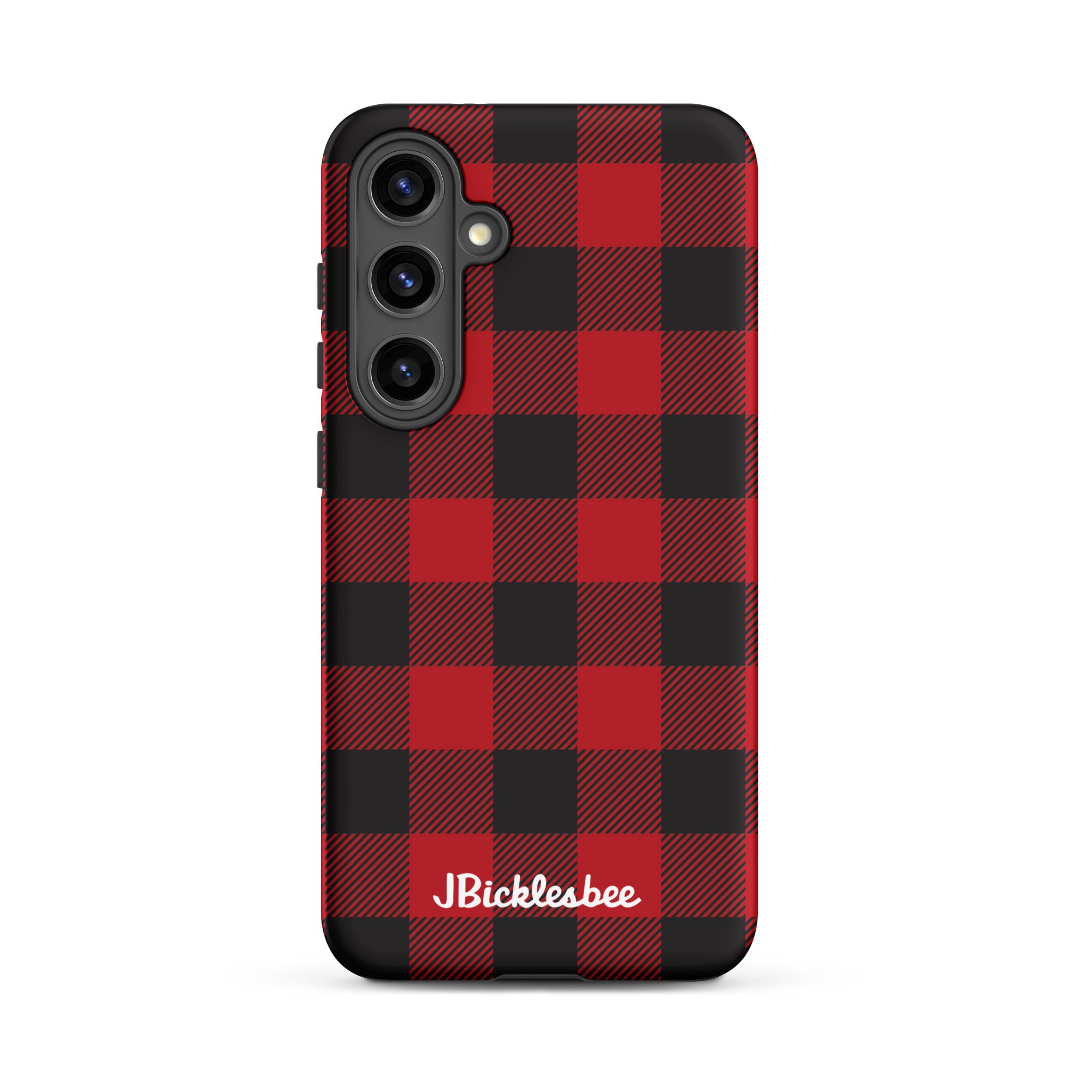 Retro Hunting Plaid Pattern Samsung Tough Case